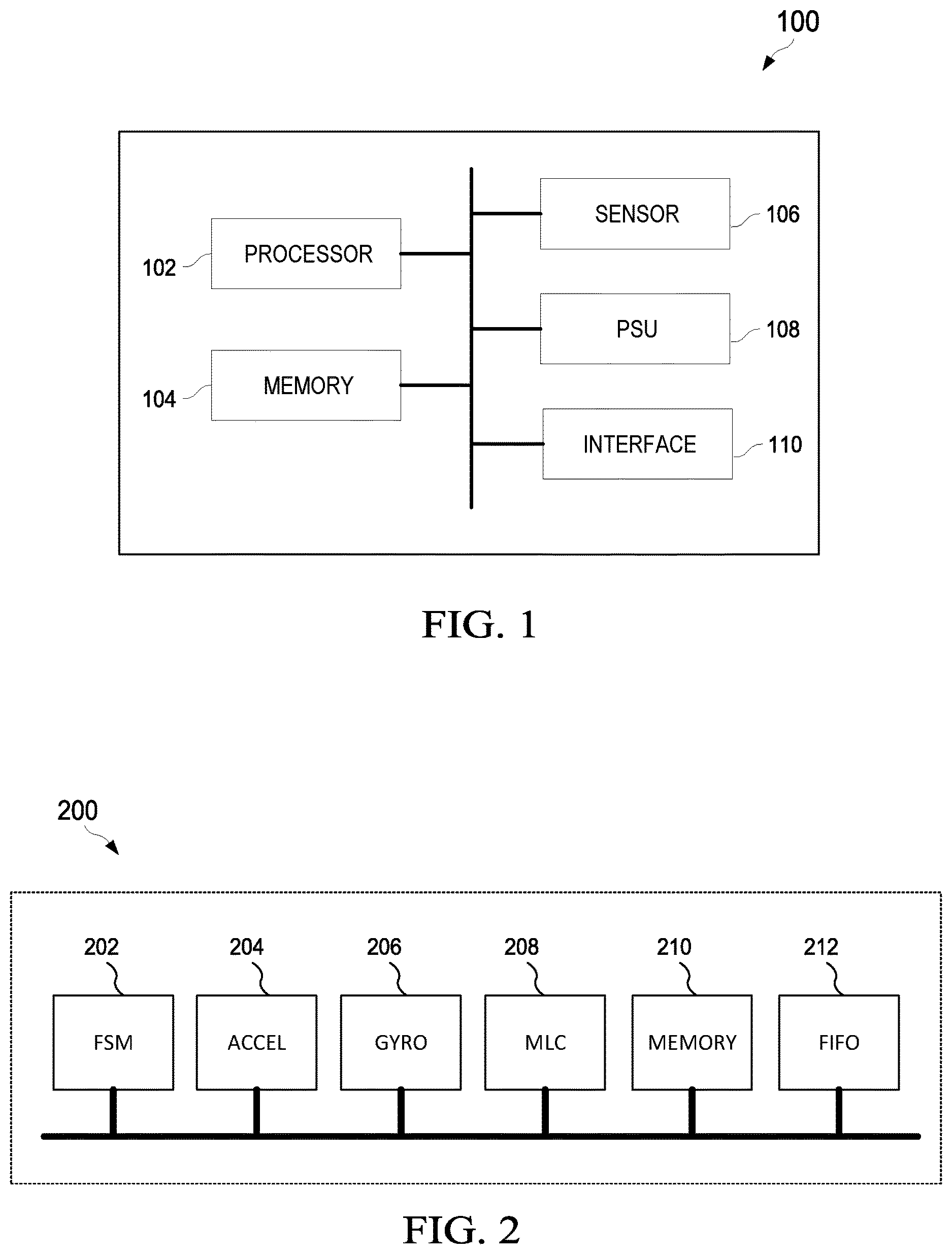 Patent US12613256 — In-sensor shock intensity estimation — Figure 1