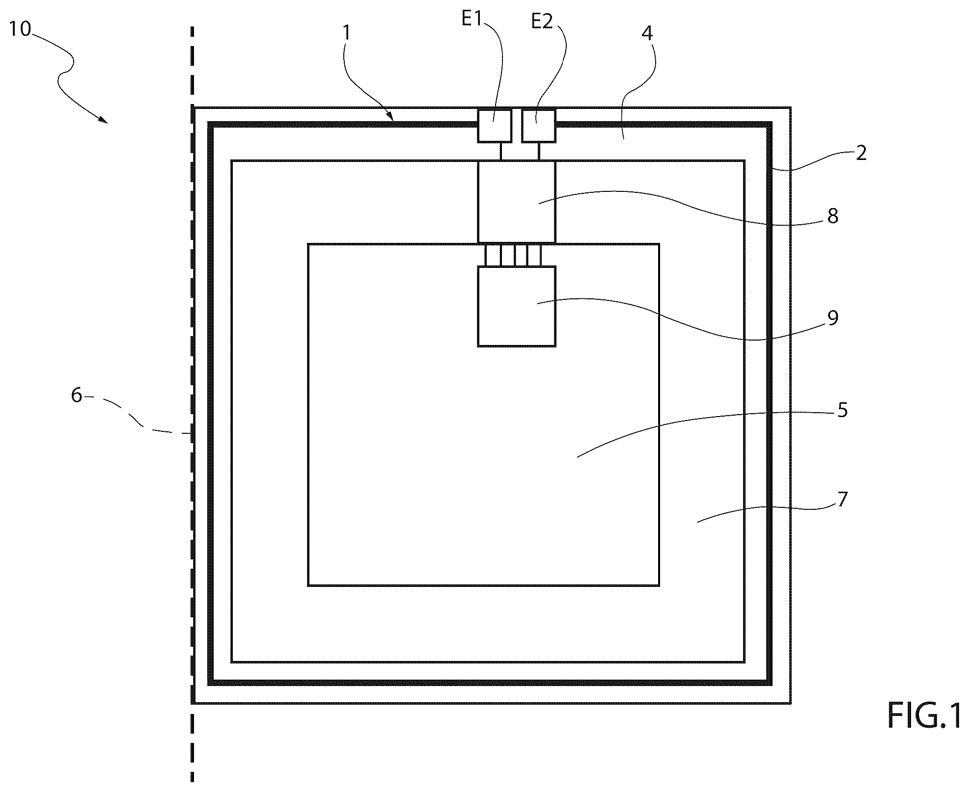 Patent US12613274 — Crack detector for semiconductor dies — Figure 1