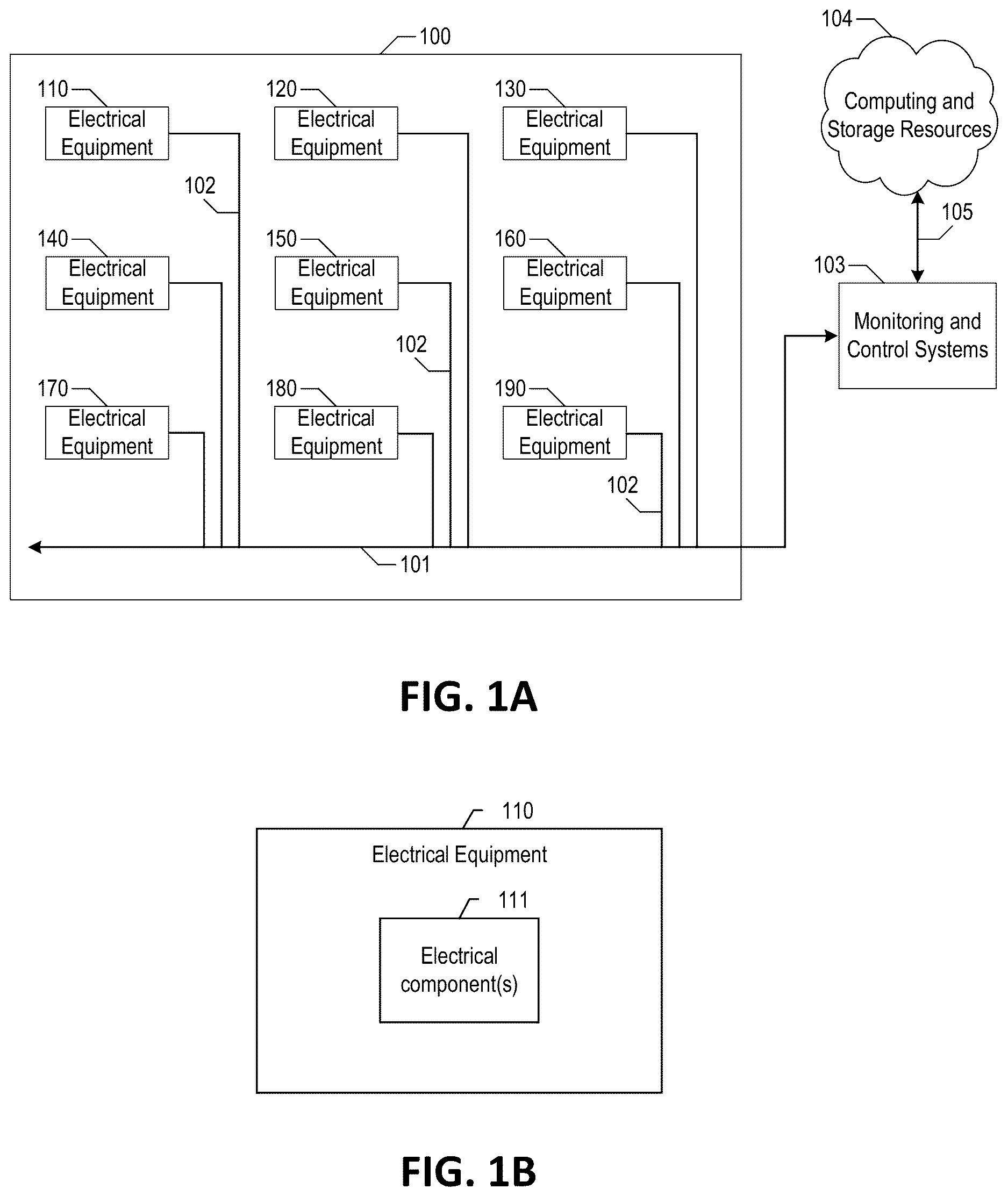 Patent US12613291 Figure 1 – Systems and methods for analyzing electrical signals to identify and manage stress conditions, risk states or aging states associated with capacitors