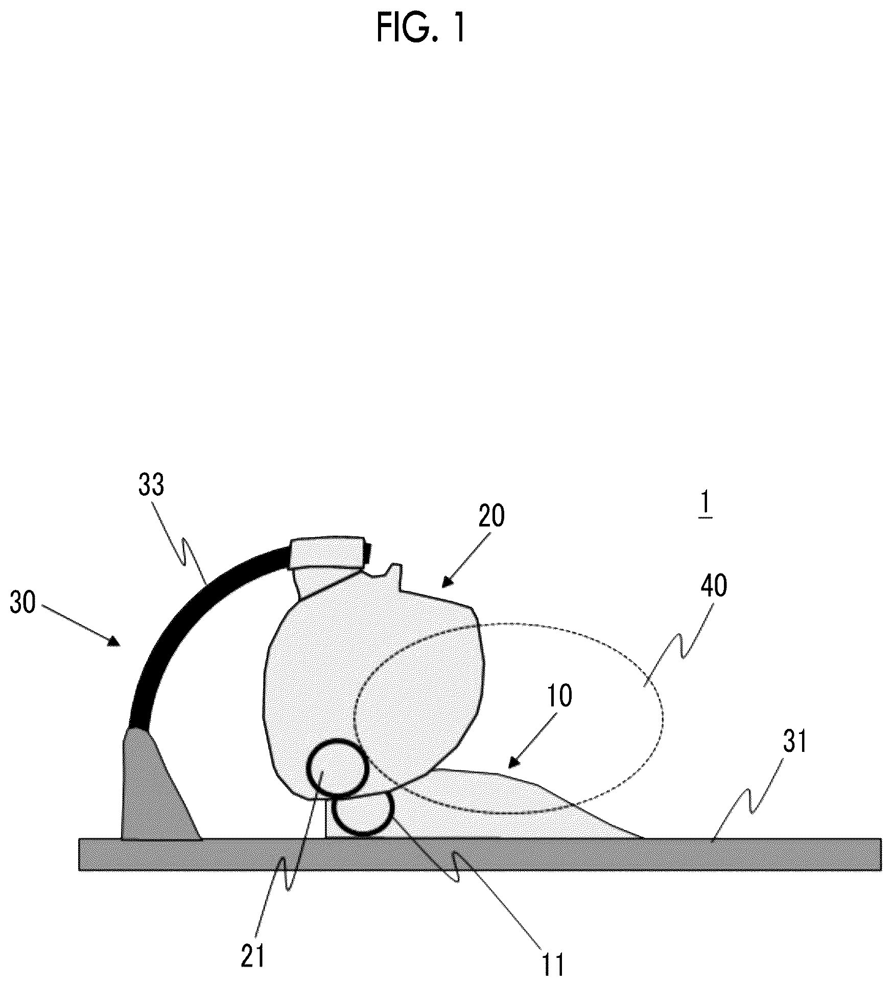 Patent US12613296 — High-frequency coil device and magnetic resonance imaging apparatus using the same — Figure 1