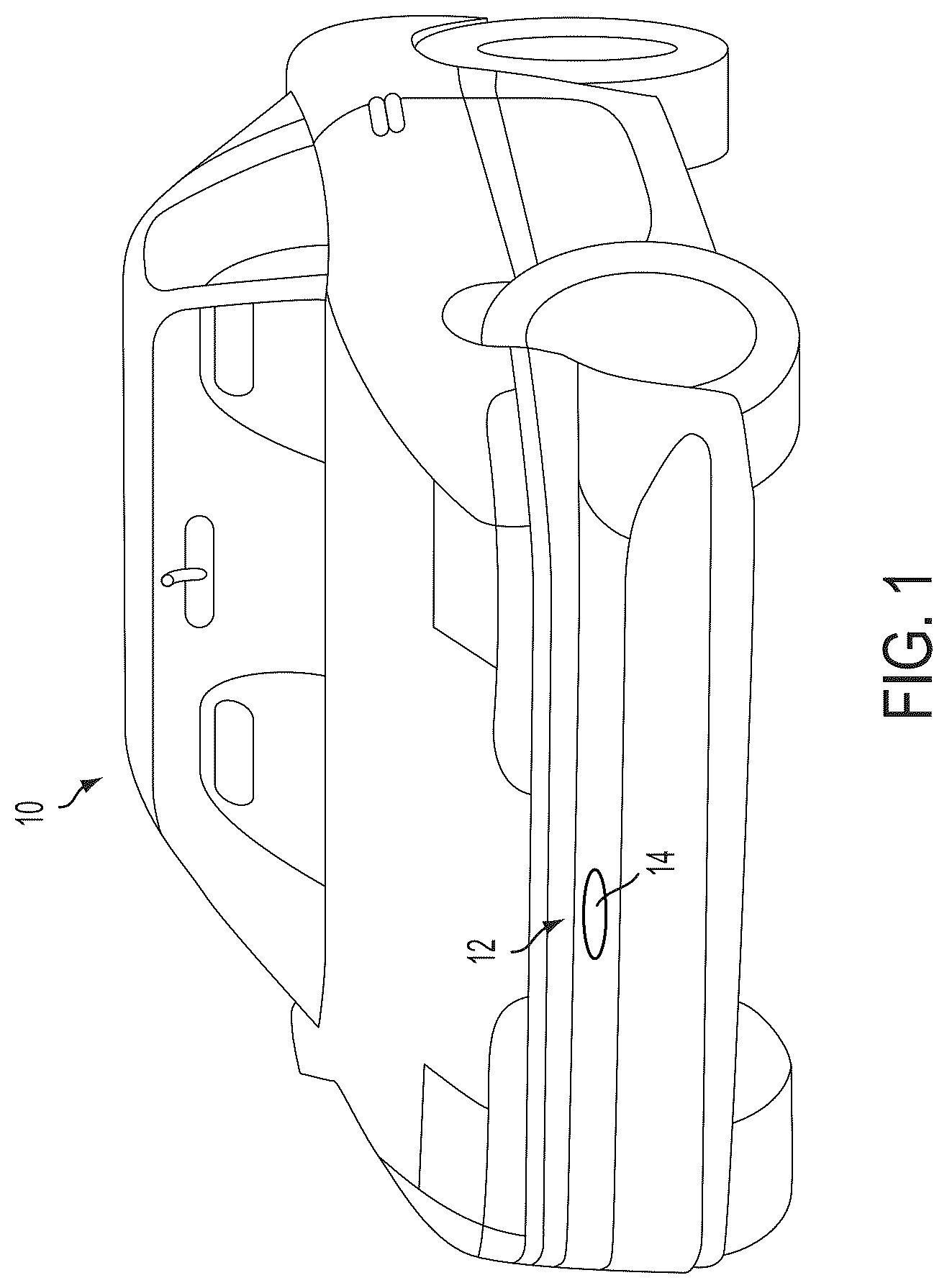 Patent US12613315 — Vehicle Lidar sensor module — Figure 1