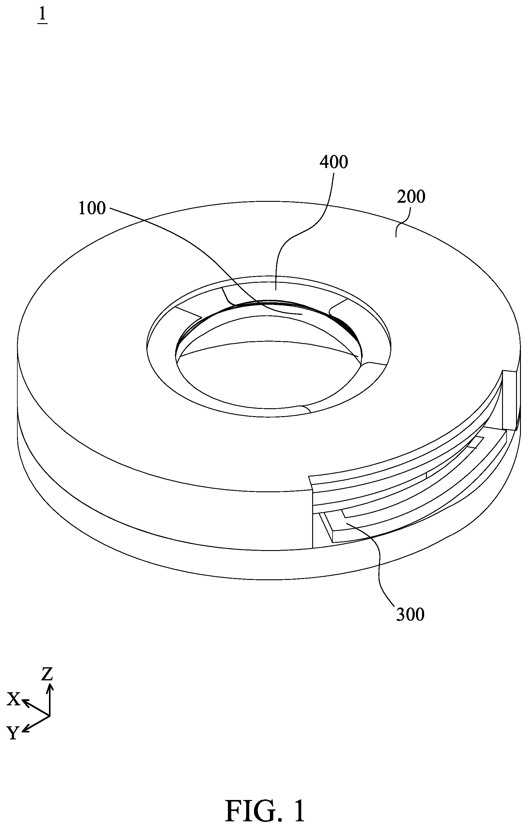 Patent US12613362 — Optical element driving mechanism — Figure 1