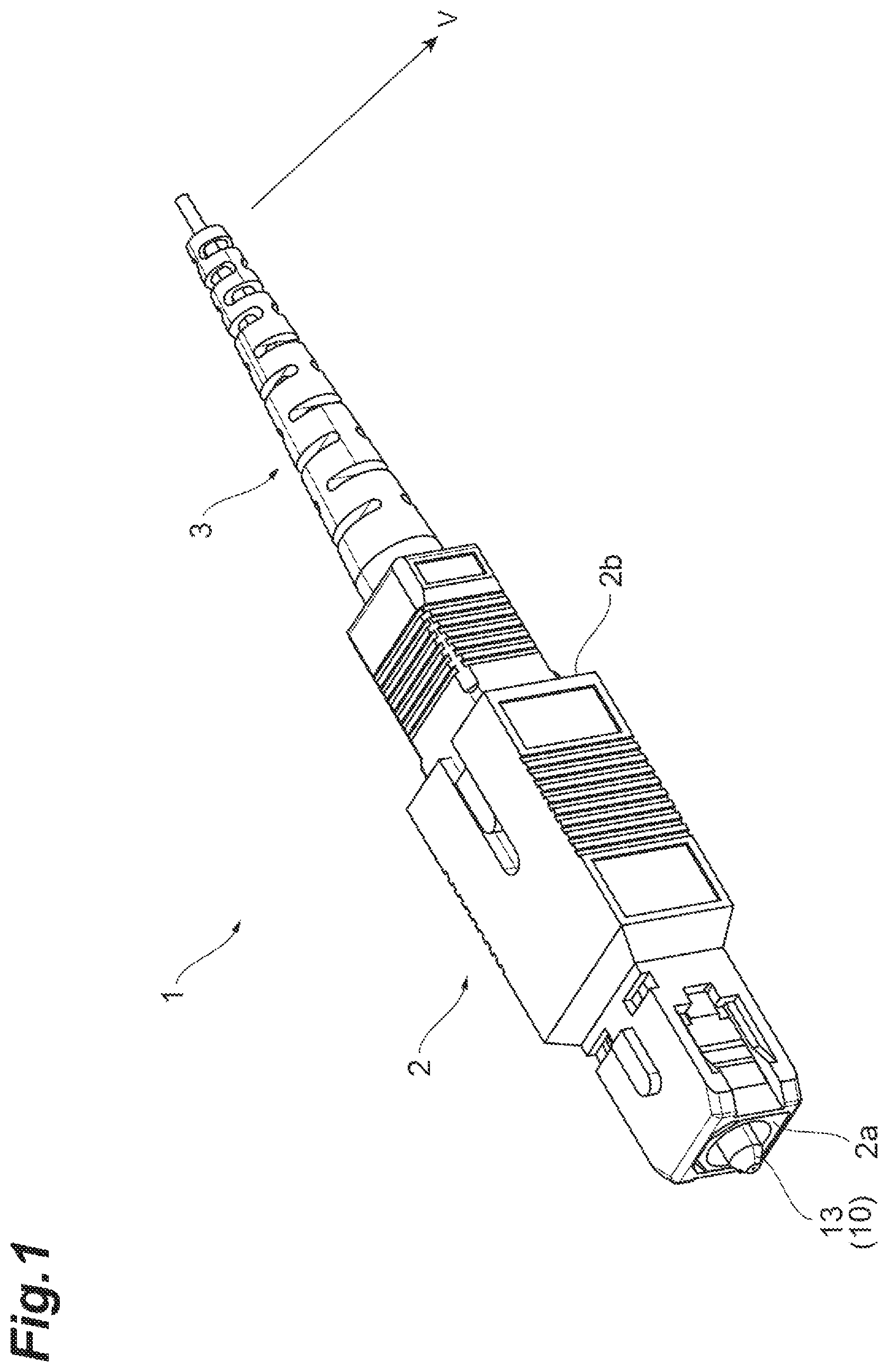 Patent US12613380 — Optical connector — Figure 1