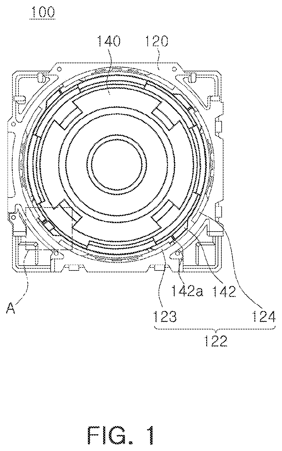 Patent US12613392 — Lens module — Figure 1