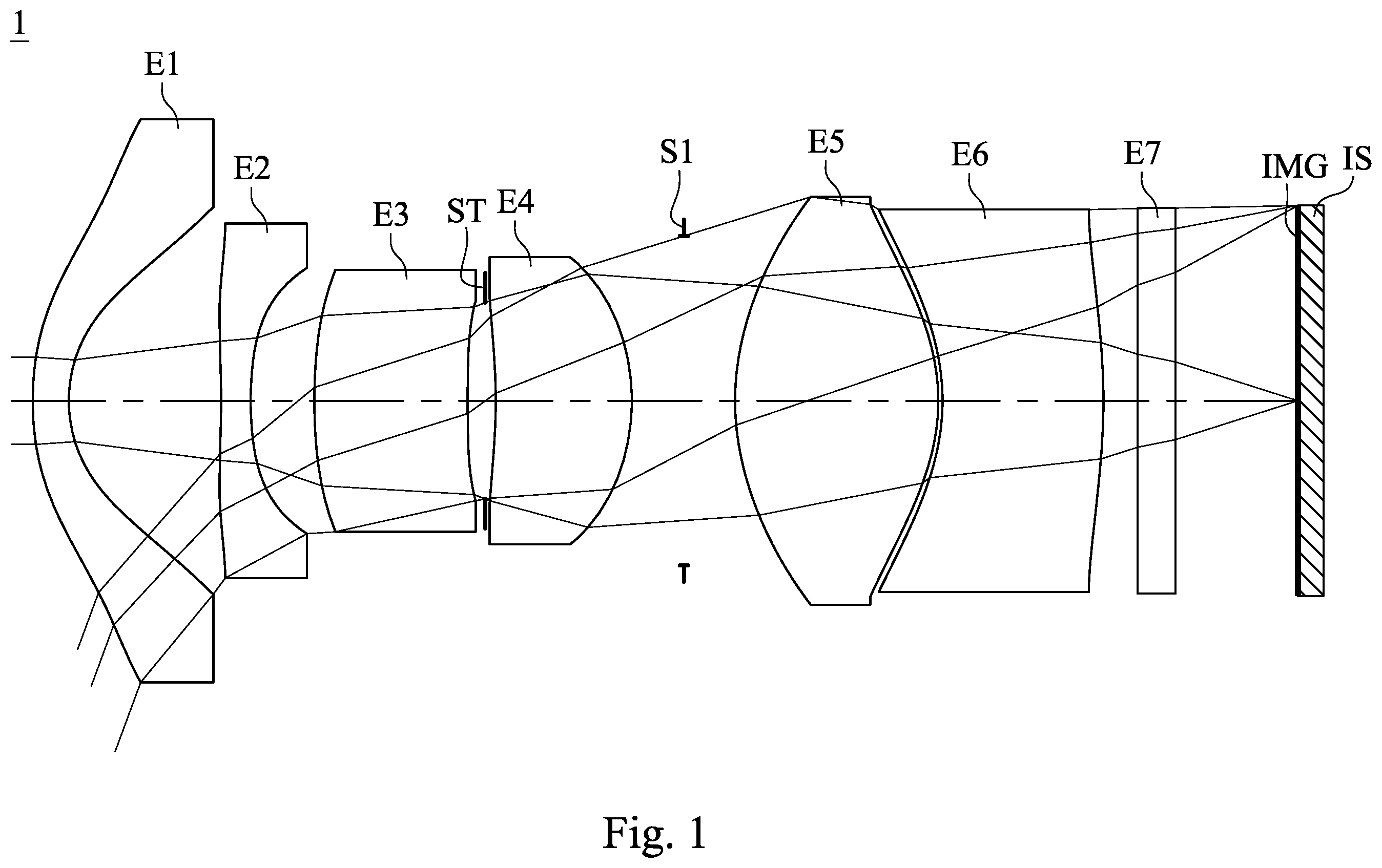 Patent US12613395 — Image lens assembly and image apparatus — Figure 1