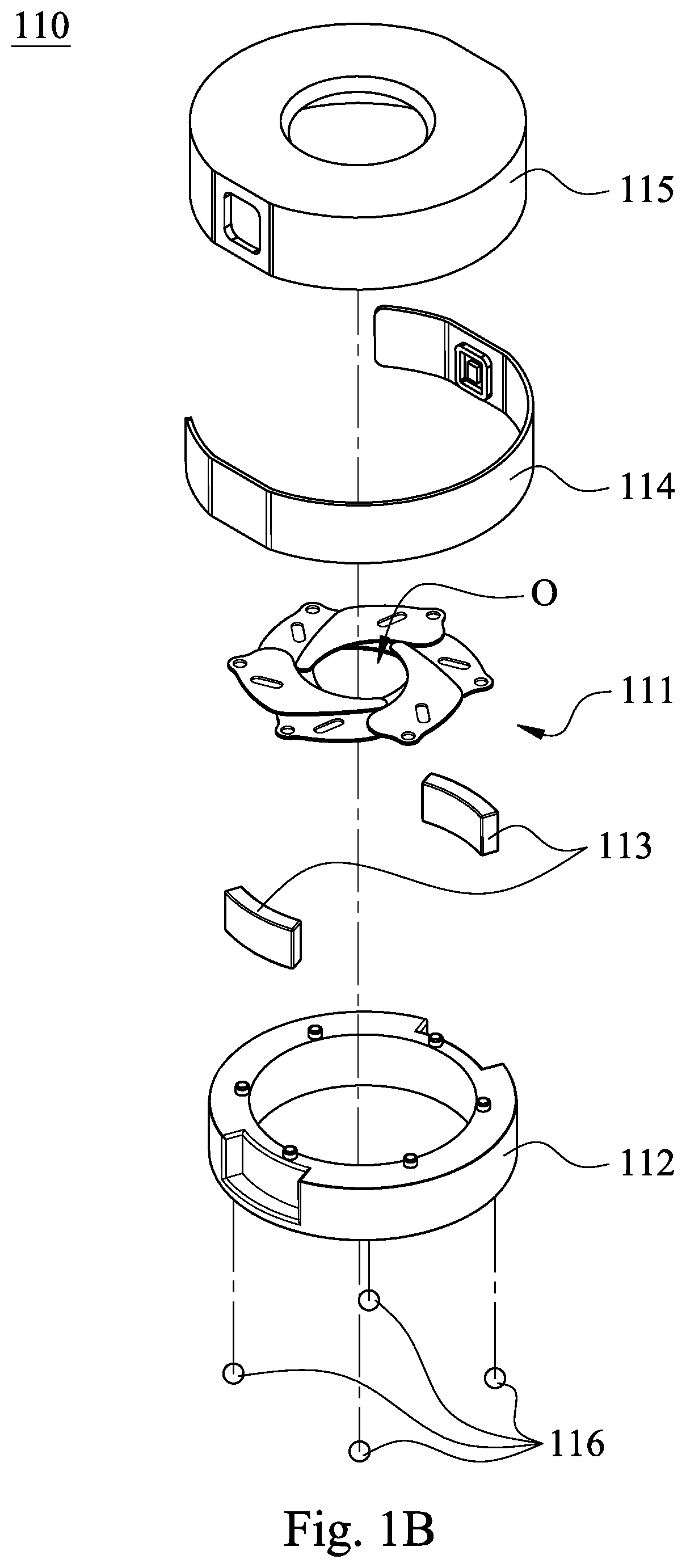 Patent US12613396 Figure 2 – Imaging lens assembly module, camera module and electronic device
