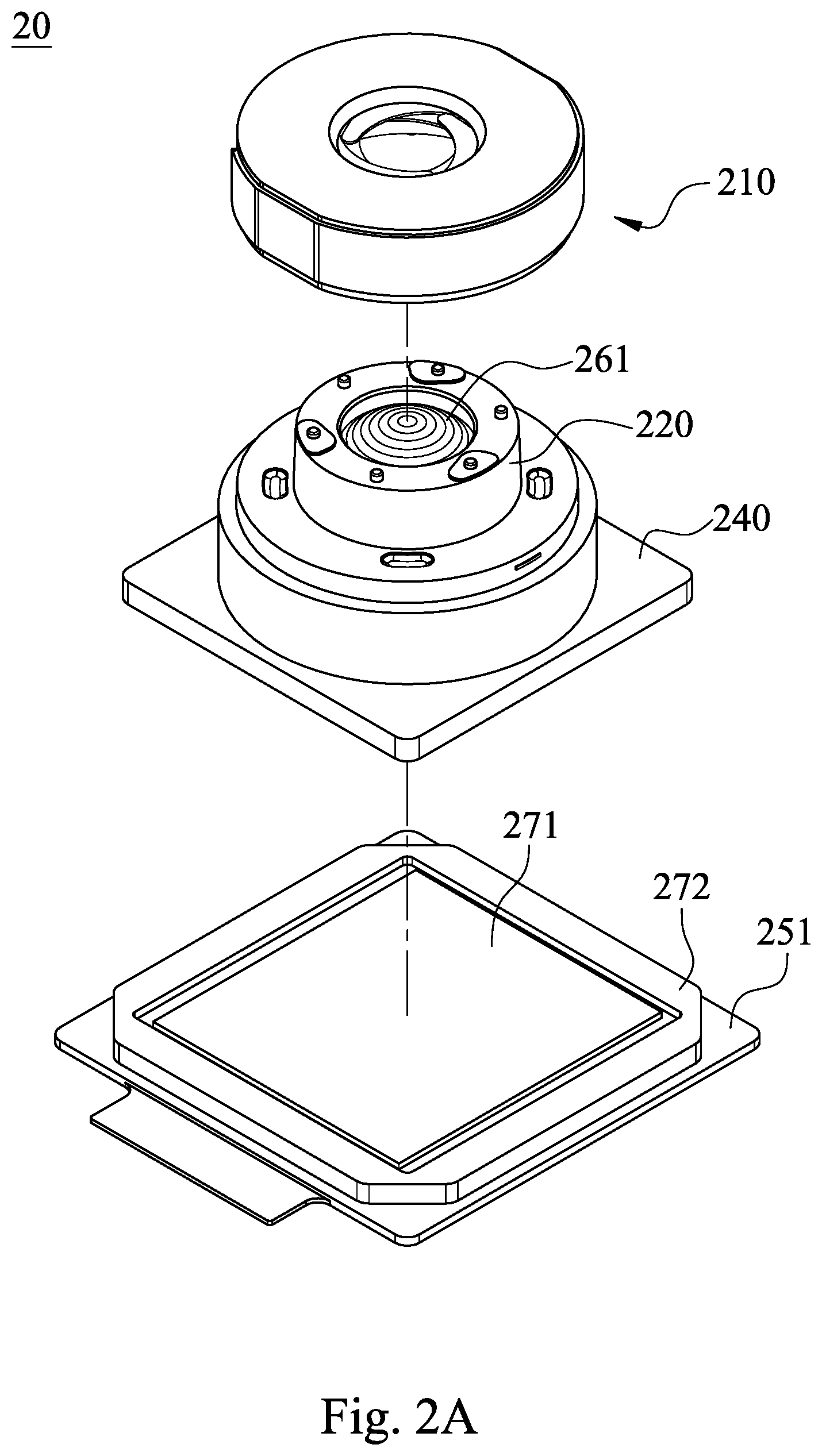 Patent US12613396 Figure 7 – Imaging lens assembly module, camera module and electronic device