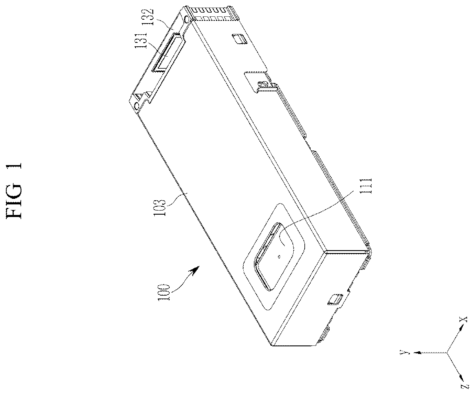 Patent US12613429 — Camera module — Figure 1