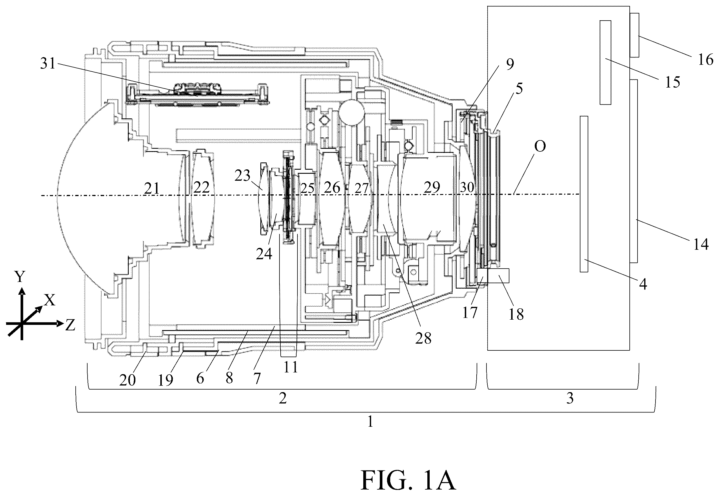 Patent US12613449 — Control apparatus, lens apparatus, image pickup apparatus, and camera system — Figure 1