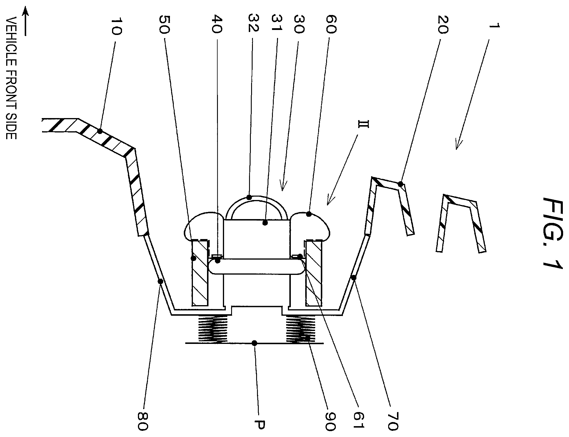 Patent US12613456 — Camera support structure — Figure 1