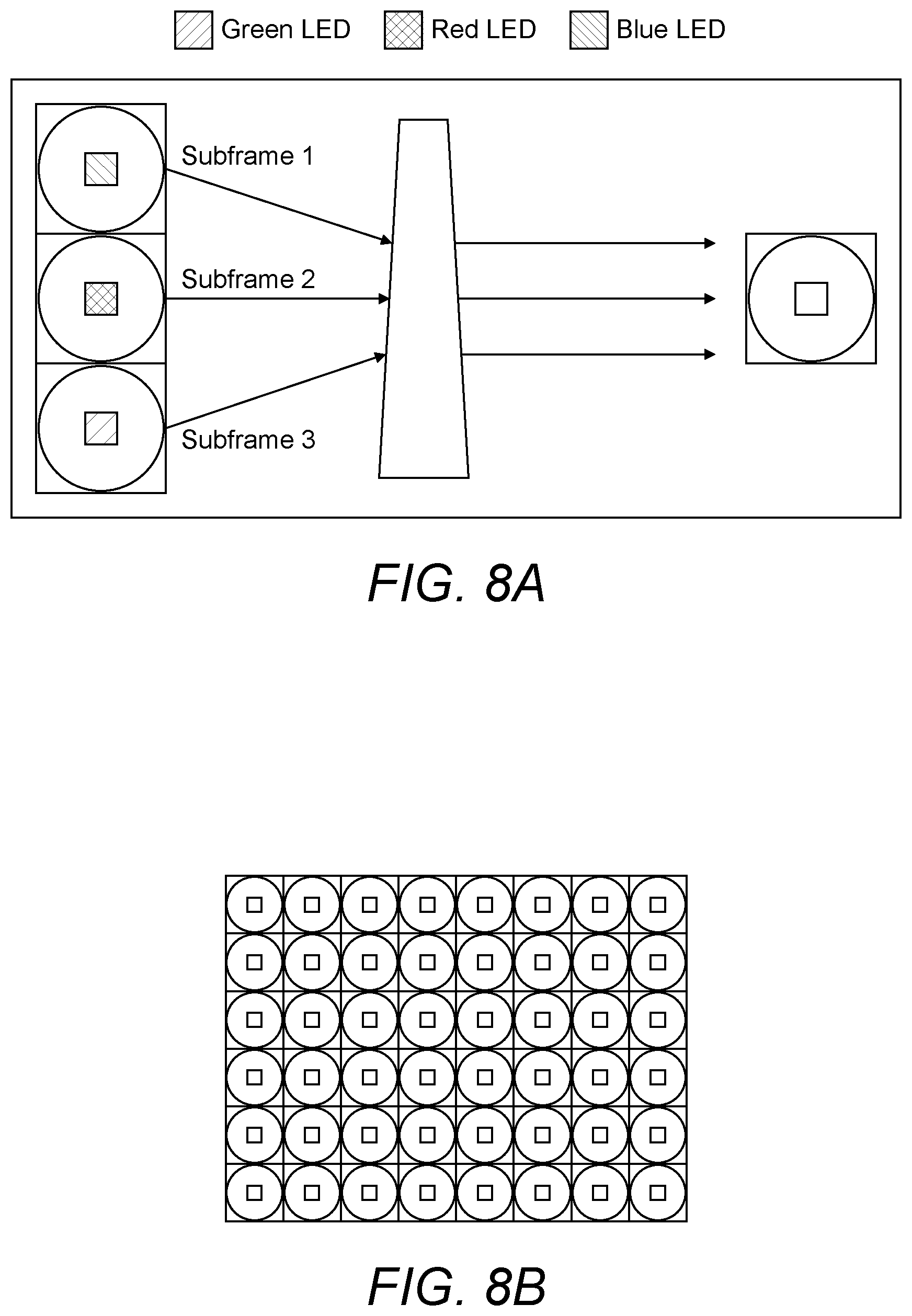 Patent US12613458 Figure 9 – LED illuminated projector