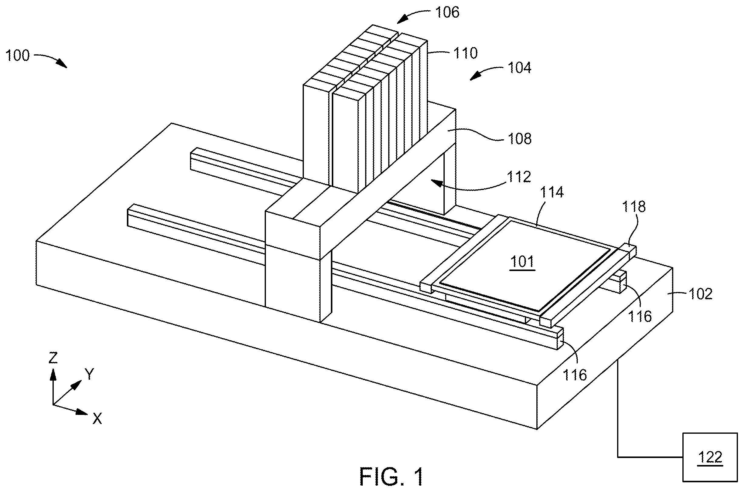 Patent US12613469 — Method and apparatus for greyscale lithography — Figure 1