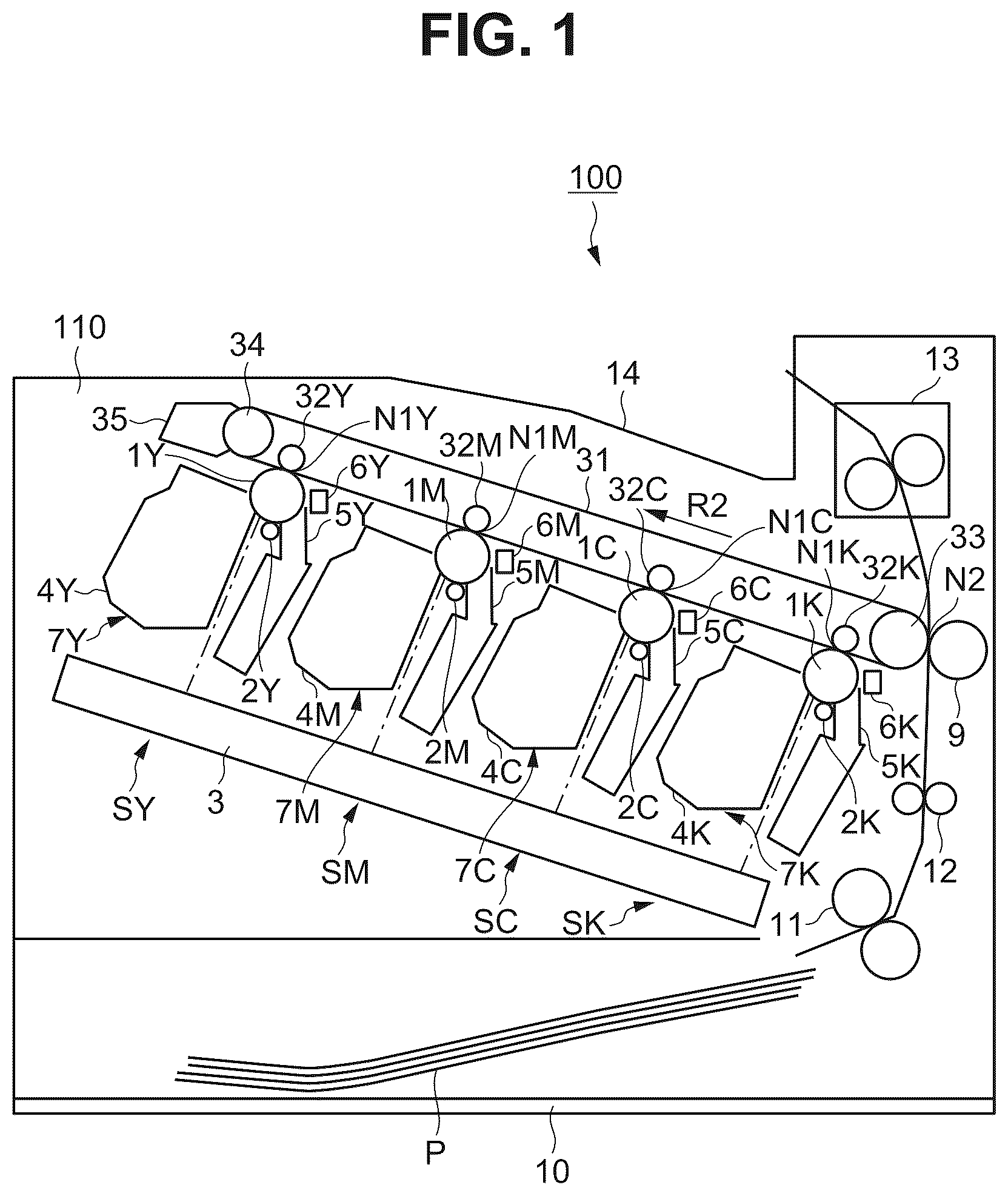 Patent US12613480 — Image forming apparatus with charging current detector — Figure 1