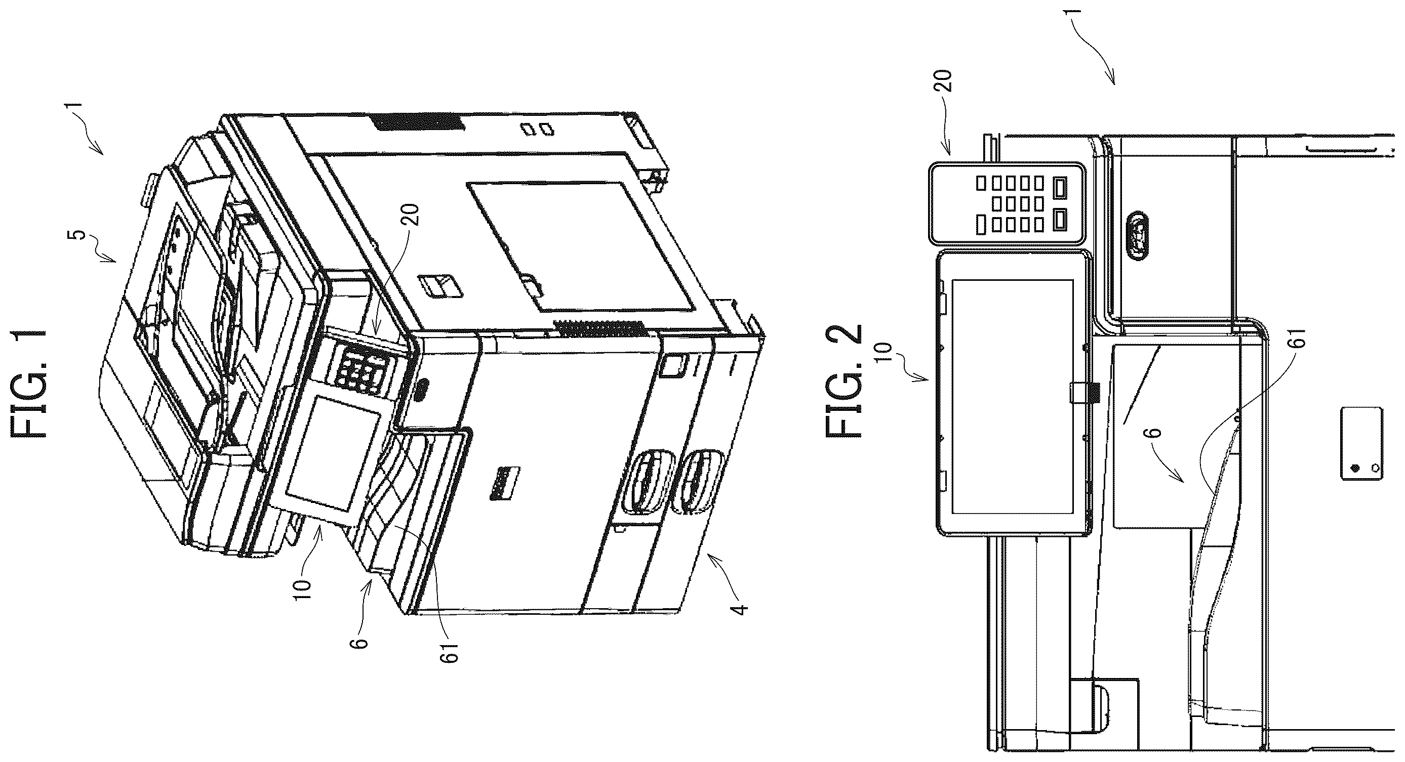 Patent US12613486 — Extended operation apparatus attachable to an image forming apparatus — Figure 1