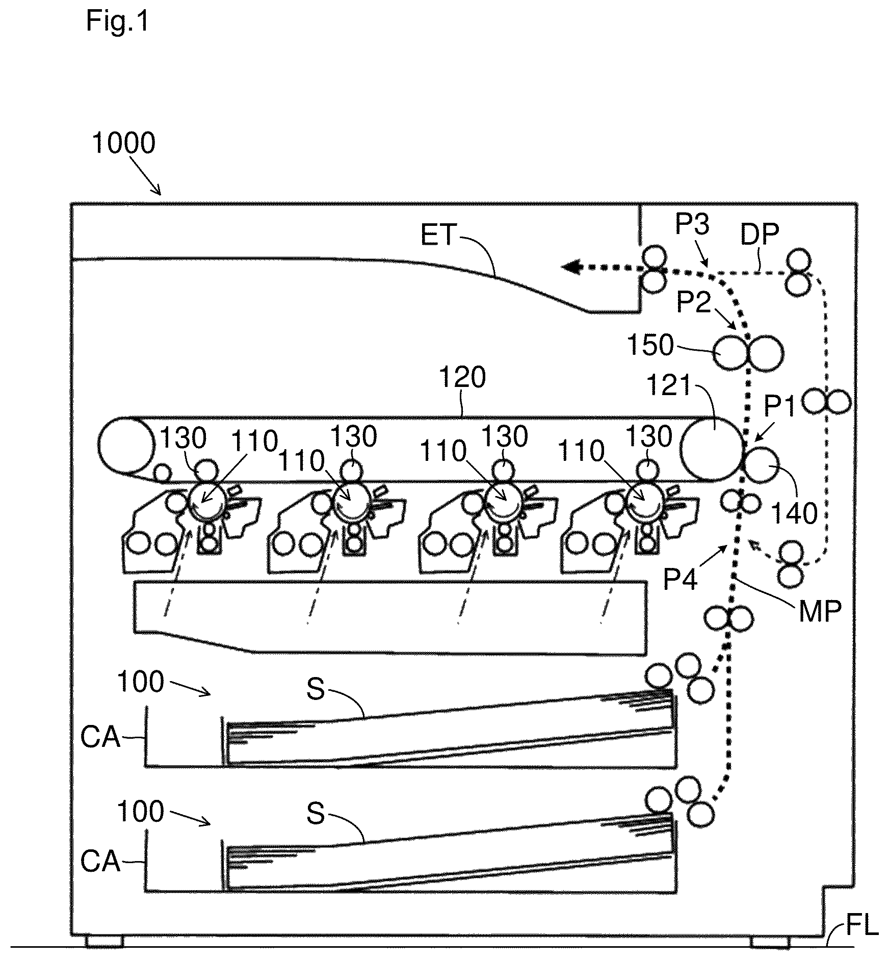 Patent US12613488 — Sheet feeding device and image forming apparatus including same — Figure 1