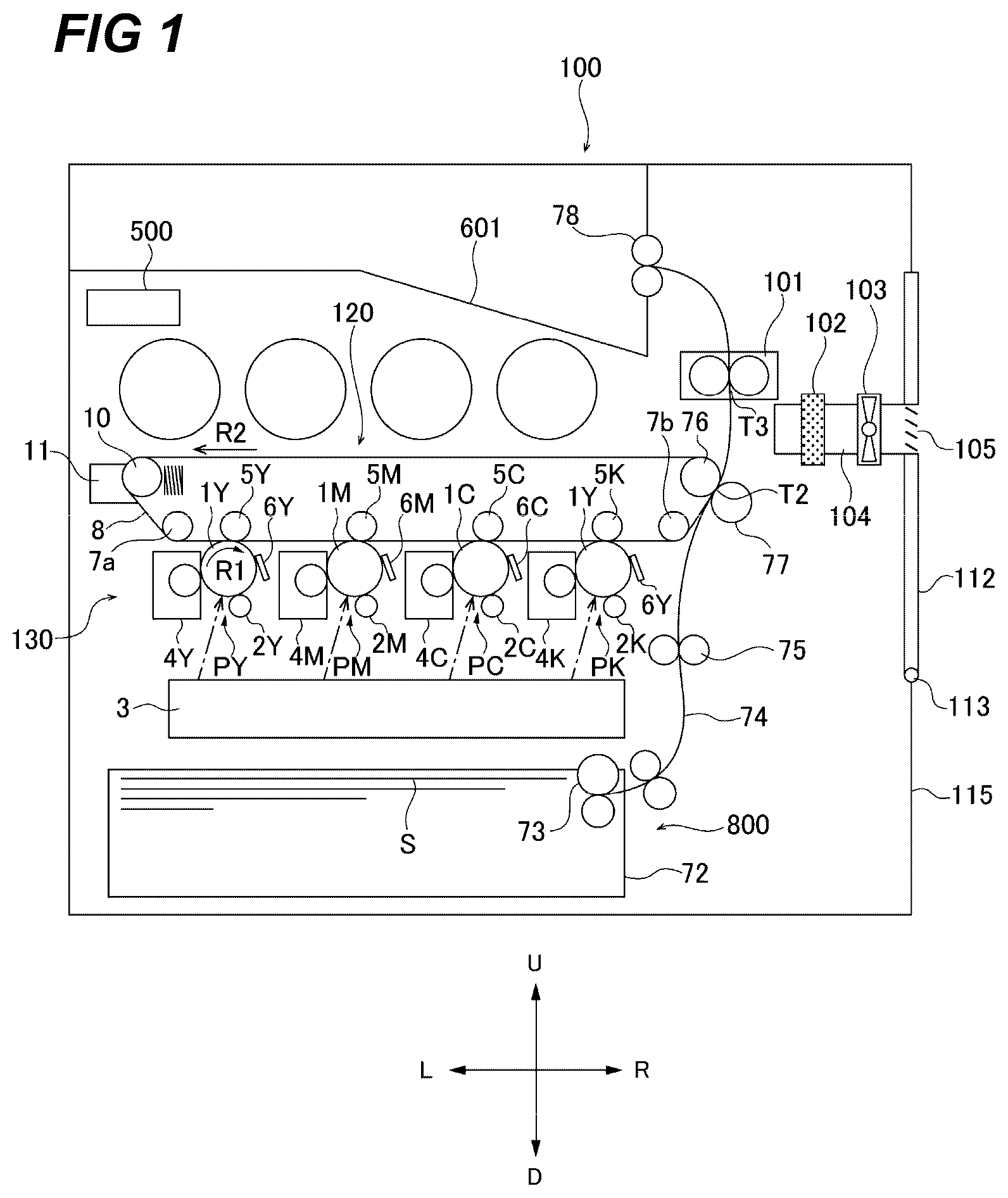 Patent US12613492 — Image forming apparatus — Figure 1