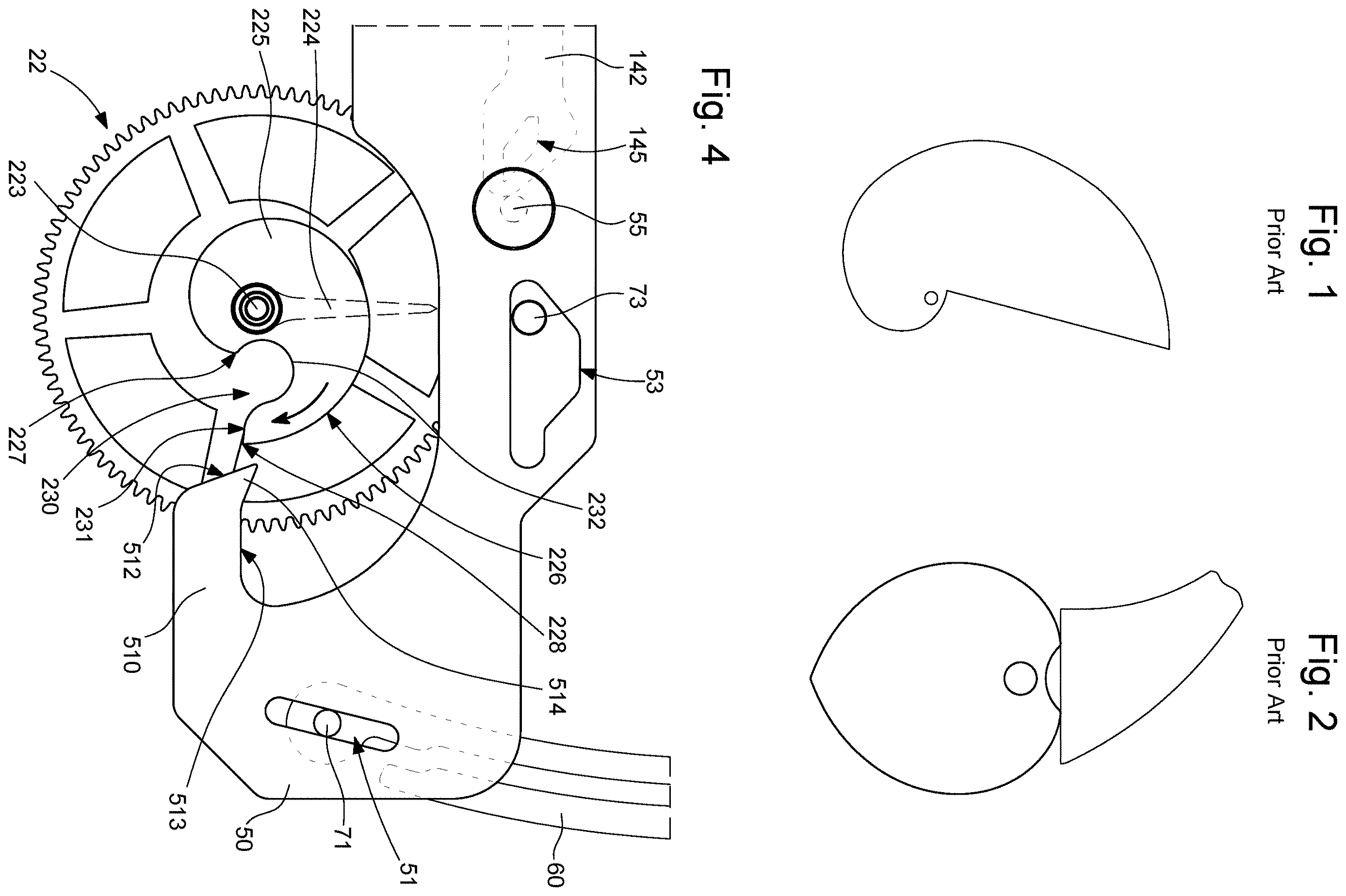 Patent US12613497 — Chronograph mechanism for a horological movement and timepiece comprising such a mechanism — Figure 1