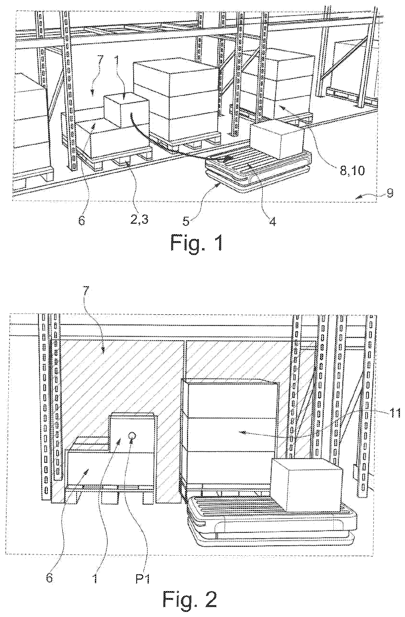 Patent US12613532 — System and method for three-dimensionally securing a load-handling environment of load-handling kinematics in a changing work environment — Figure 1