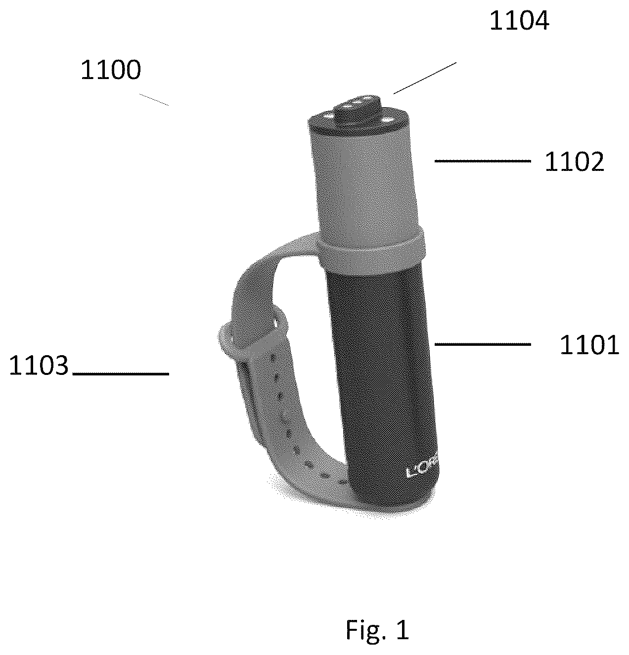 Patent US12613538 — Smart system and ecosystem for cosmetic applicator configured for users with limited mobility — Figure 1