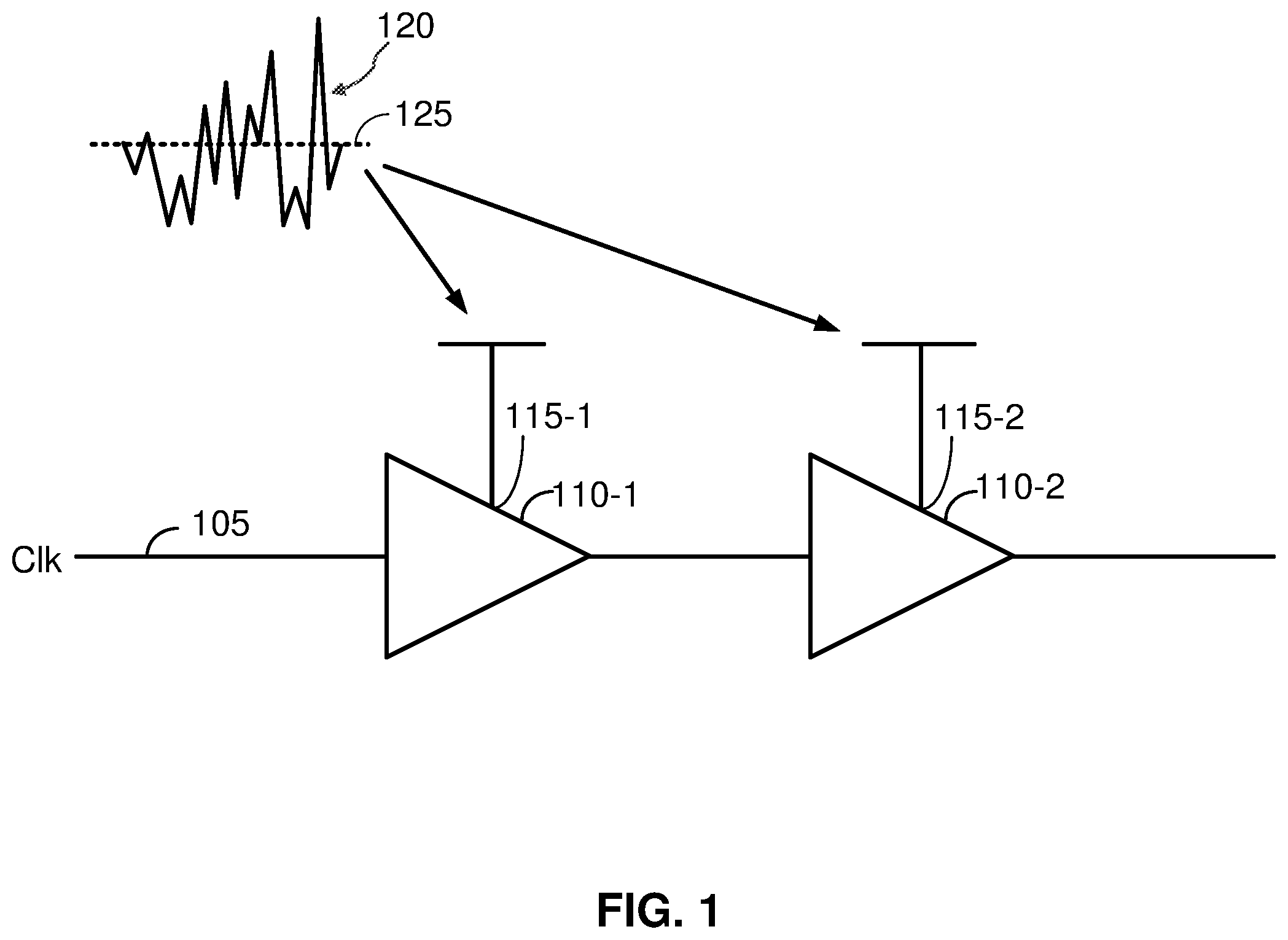 Patent US12613545 — Low-profile power supply regulator utilizing flipped voltage follower — Figure 1