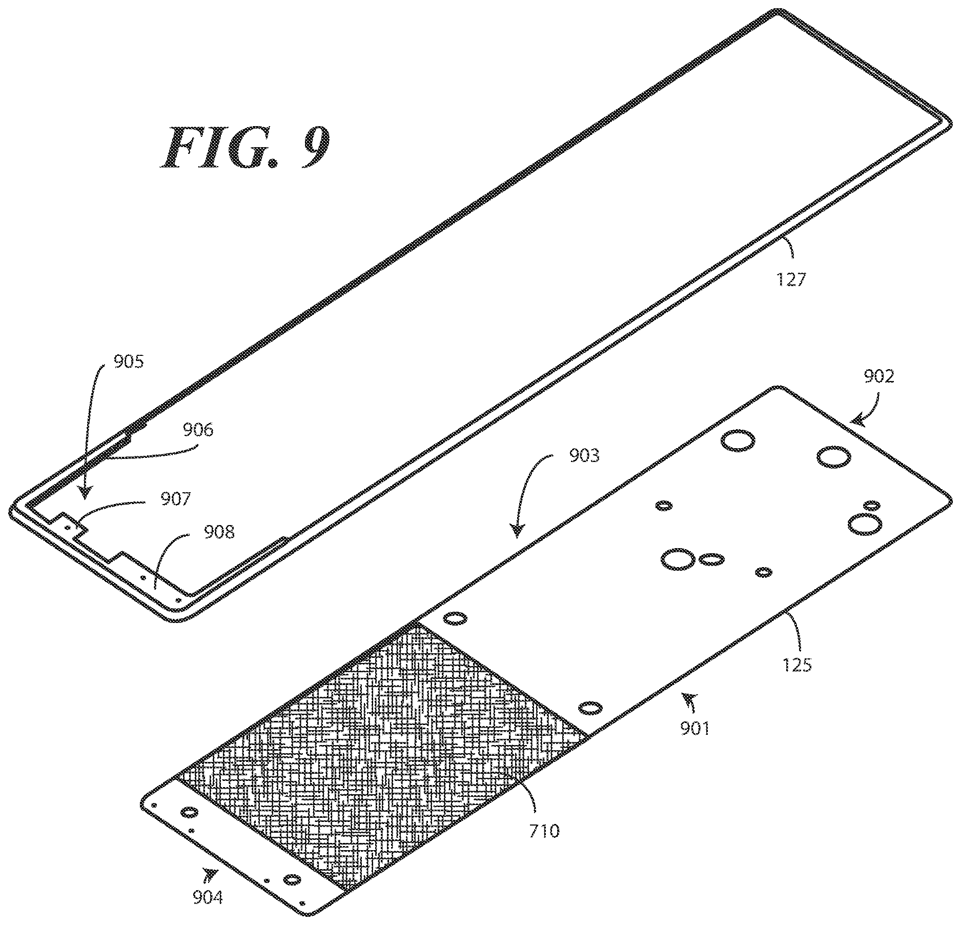 Patent US12613550 Figure 6 – Electronic devices with translating flexible displays and corresponding methods for managing display position as a function of content presentation