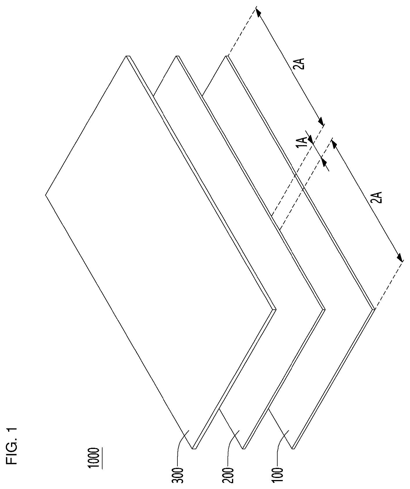 Patent US12613556 — Foldable display device — Figure 1