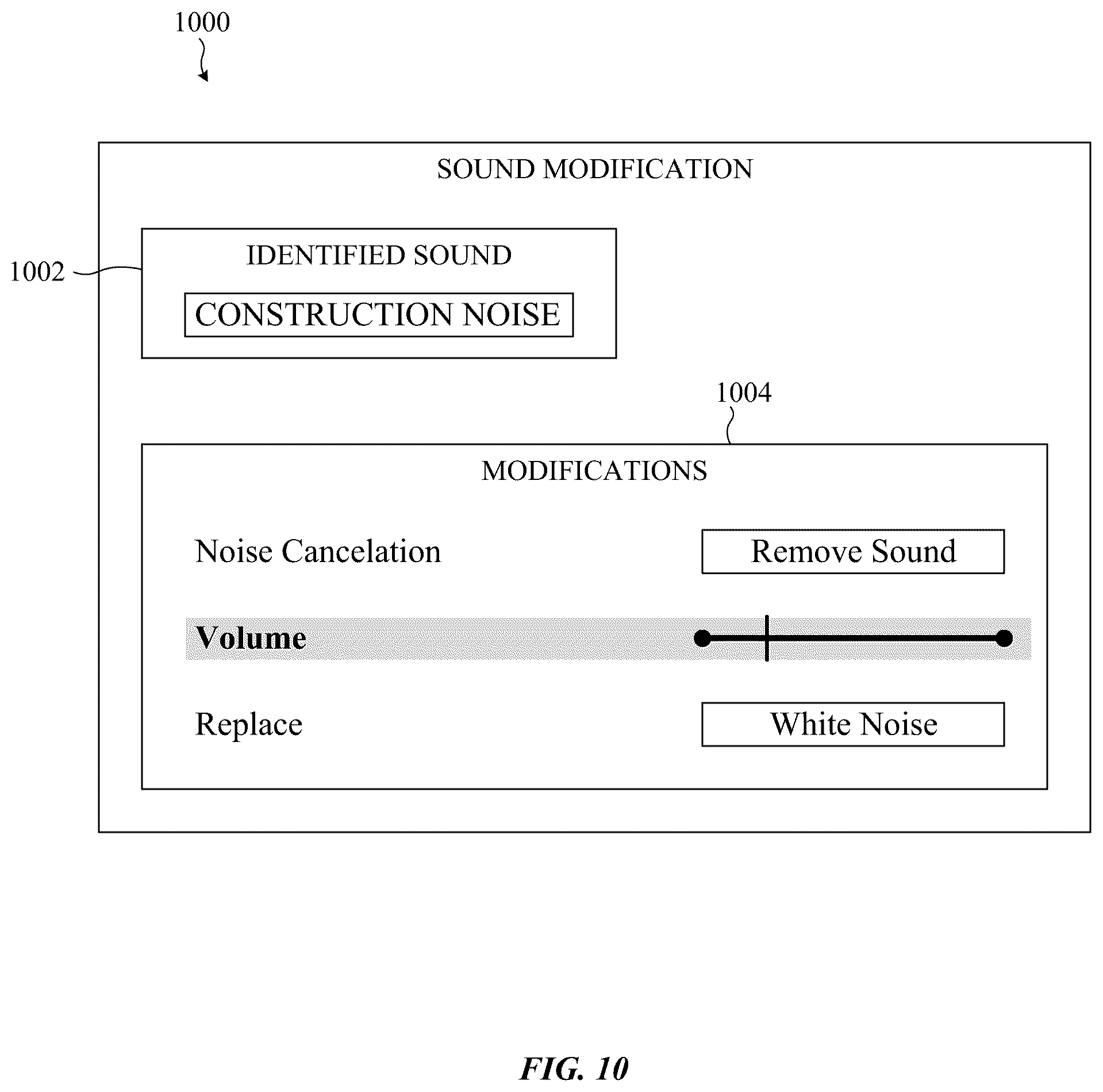 Patent US12613570 Figure 11 – Dynamically adjustable distraction reduction in extended reality environments