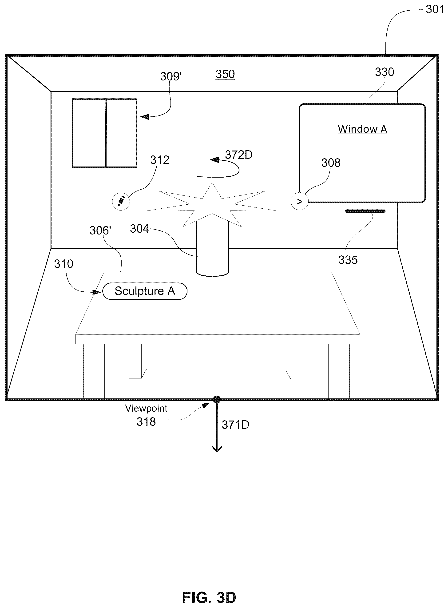 Patent US12613575 Figure 6 – Systems and methods of transitioning display of a three-dimensional object based on tilt