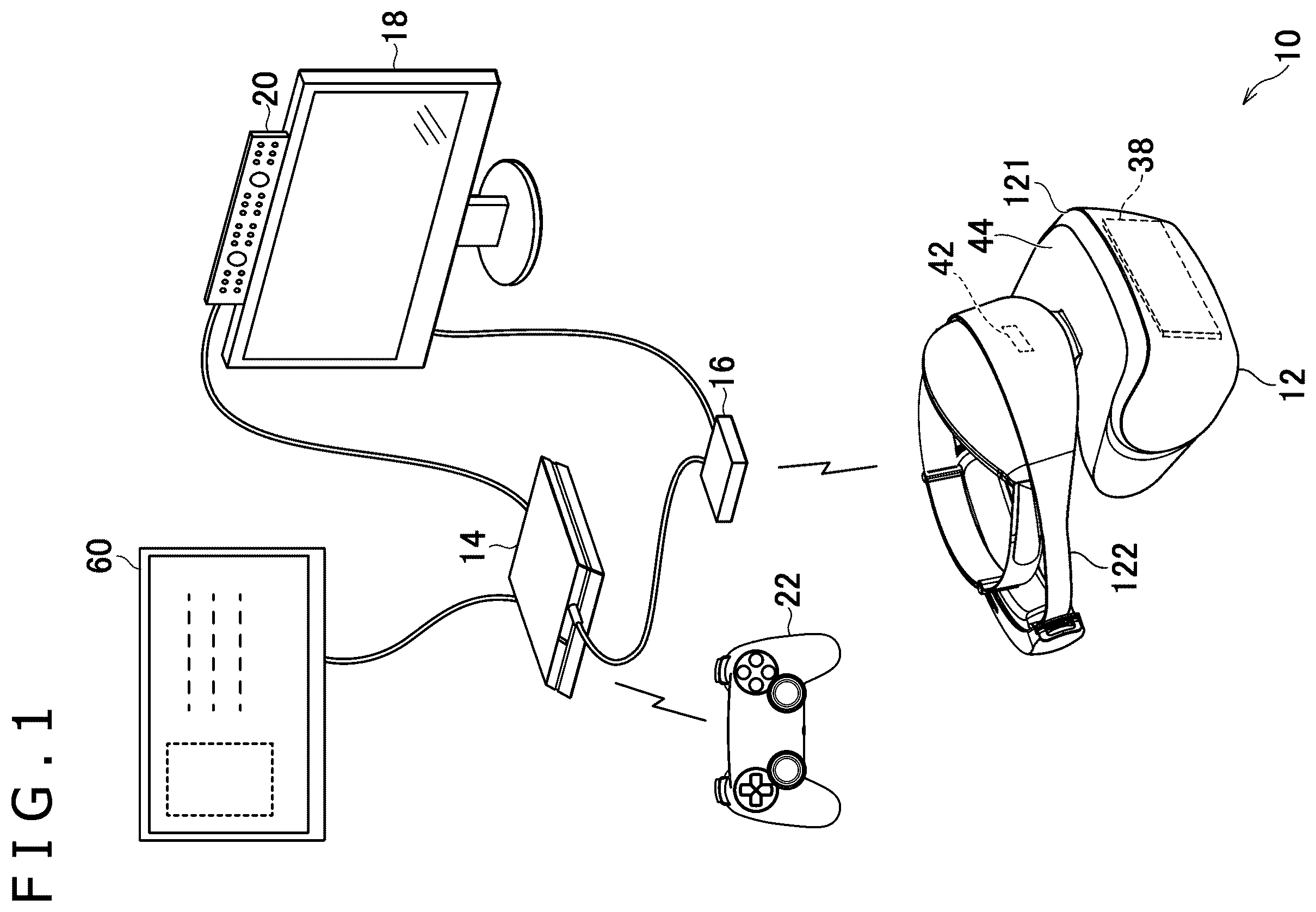 Patent US12613581 — Display control system, display control method, and program — Figure 1
