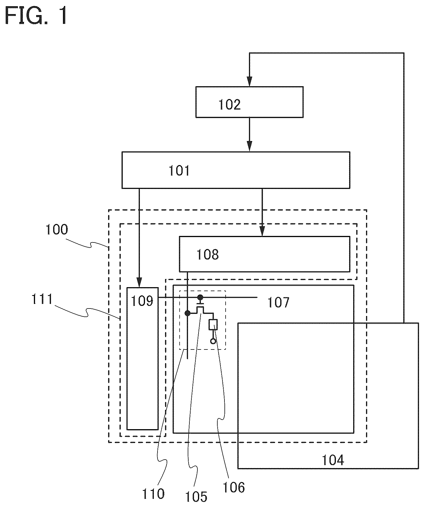 Patent US12613590 — Semiconductor display device and driving method the same — Figure 1