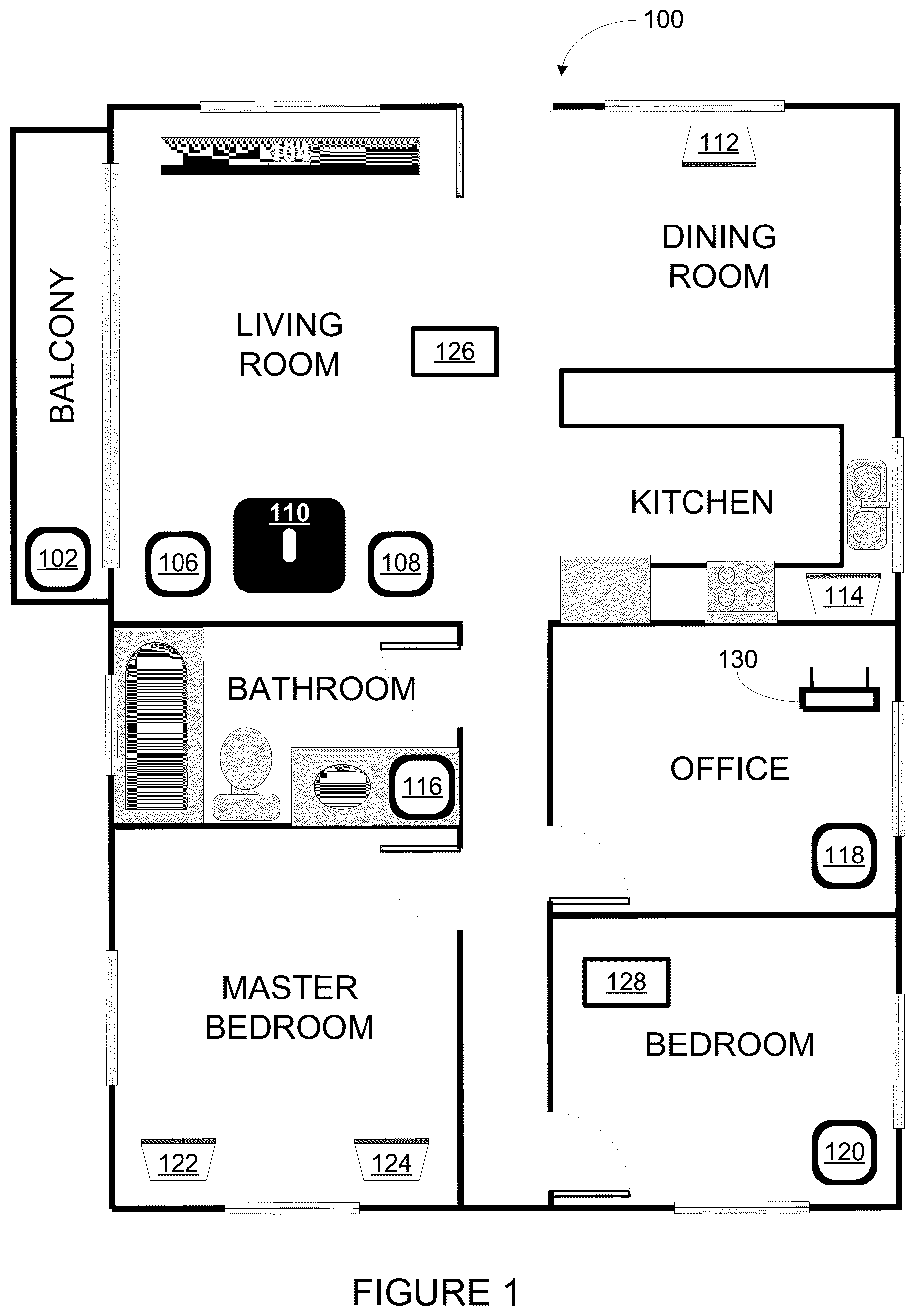 Patent US12613614 — Social playback queues — Figure 1