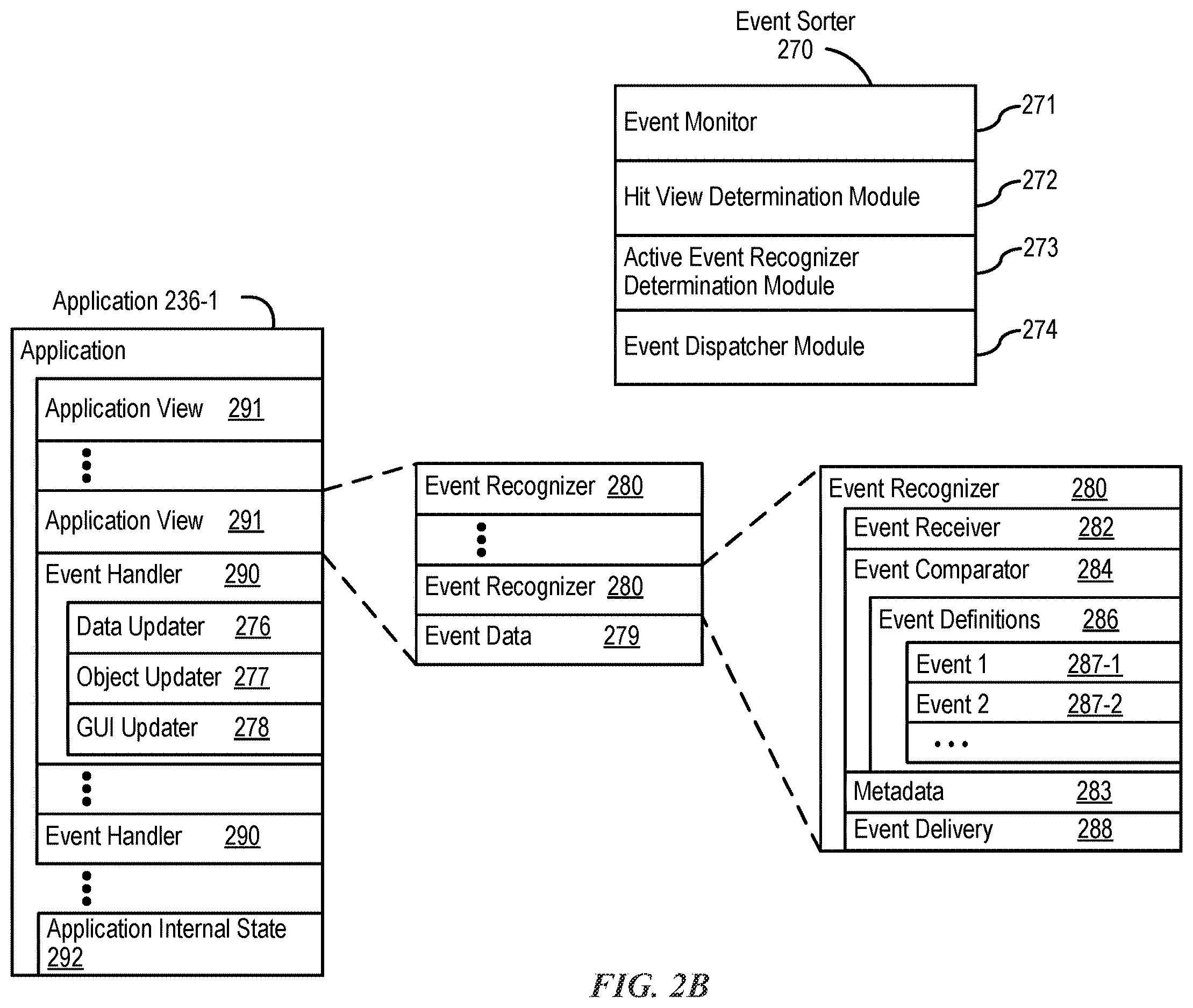 Patent US12613621 Figure 3 – Search to application user interface transitions