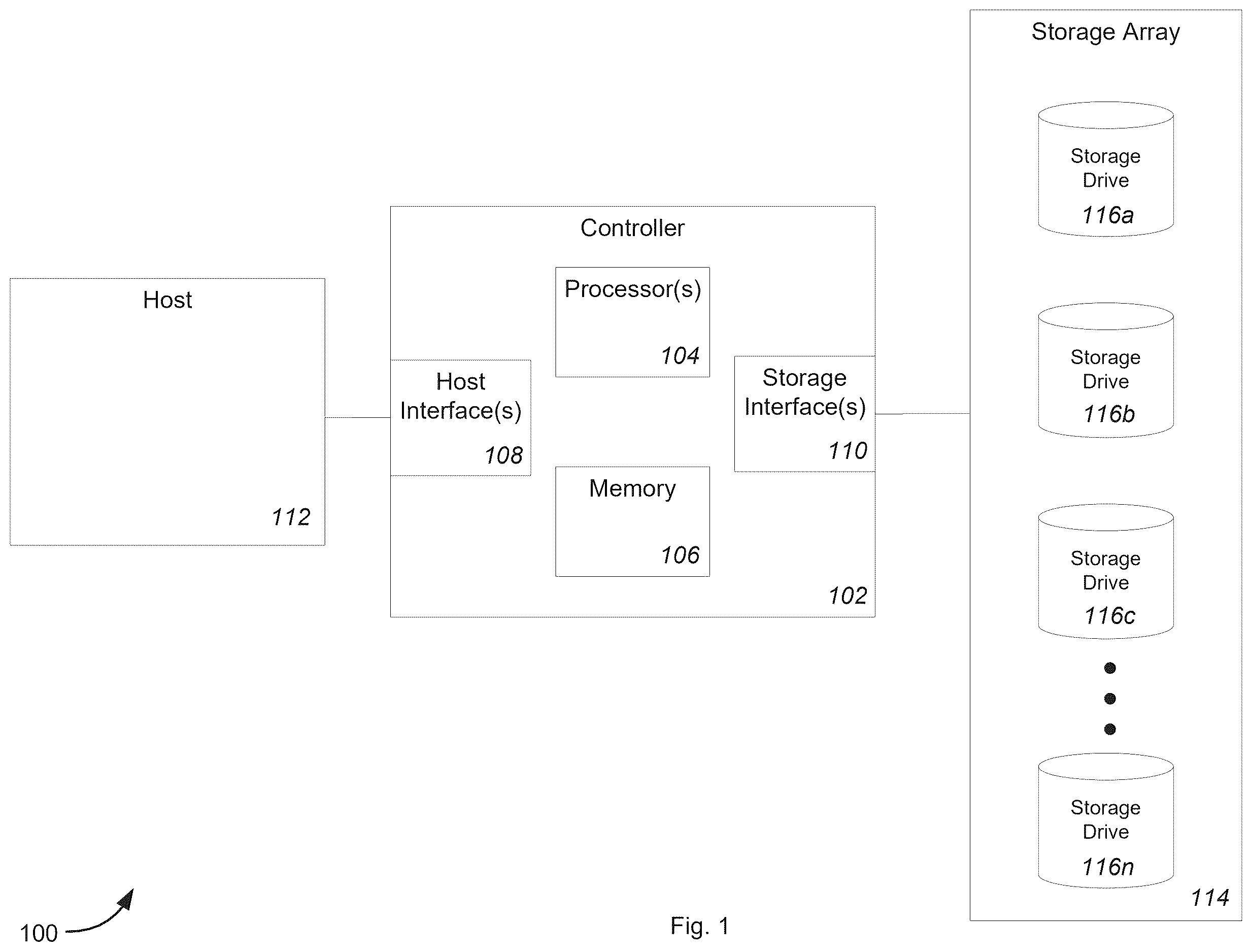 Patent US12613650 — Safe migration for raid devices — Figure 1
