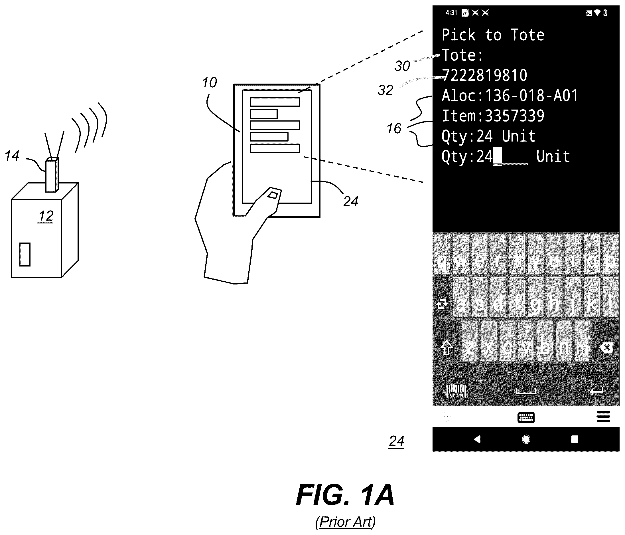 Patent US12613672 Figure 1 – Deriving personal display content from screen capture of primary display