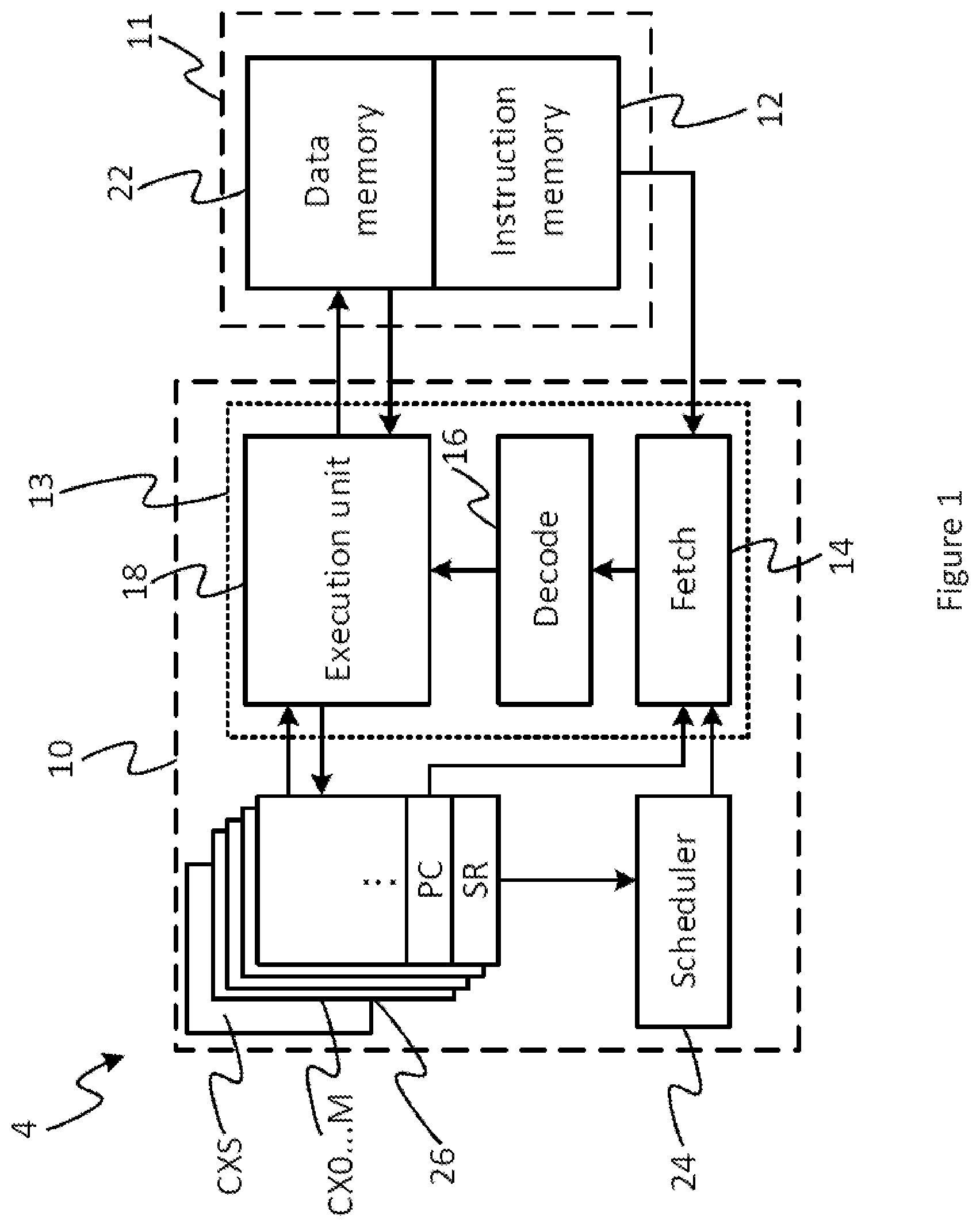Patent US12613732 — Initialisation of worker threads and associated operand registers — Figure 1