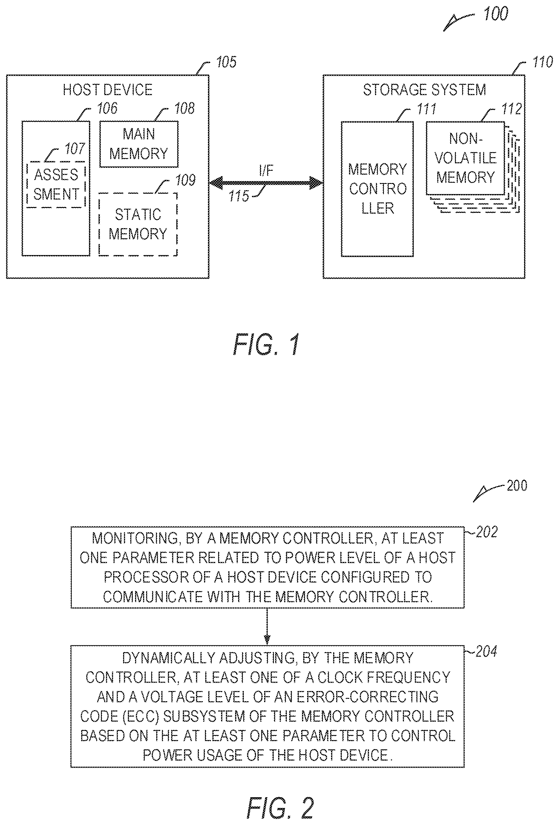 Patent US12613771 Figure 1 – Methods and system with dynamic ECC voltage and frequency