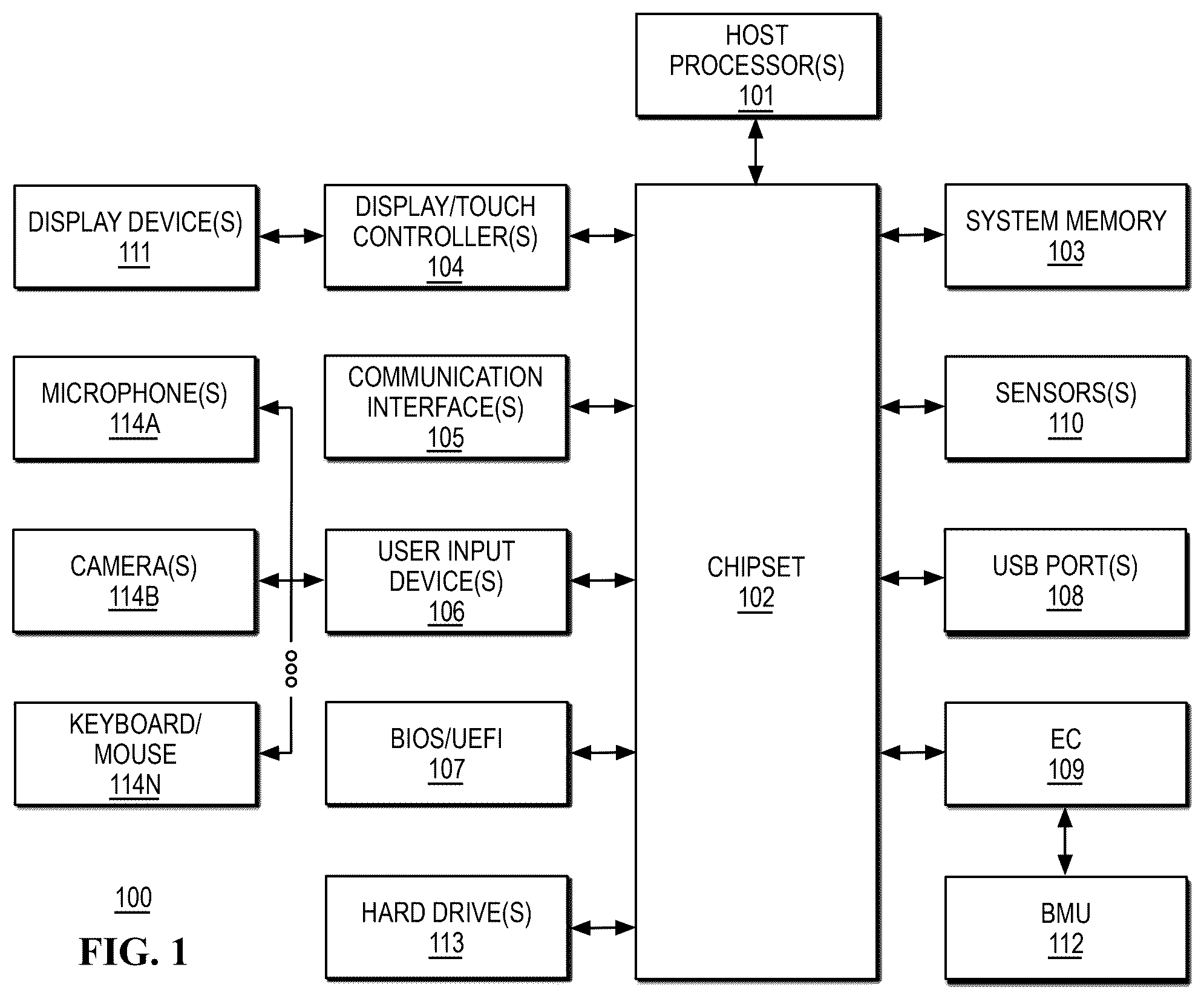 Patent US12613786 Figure 1 – Systems and methods for handling storage device diagnostics in an information handling system