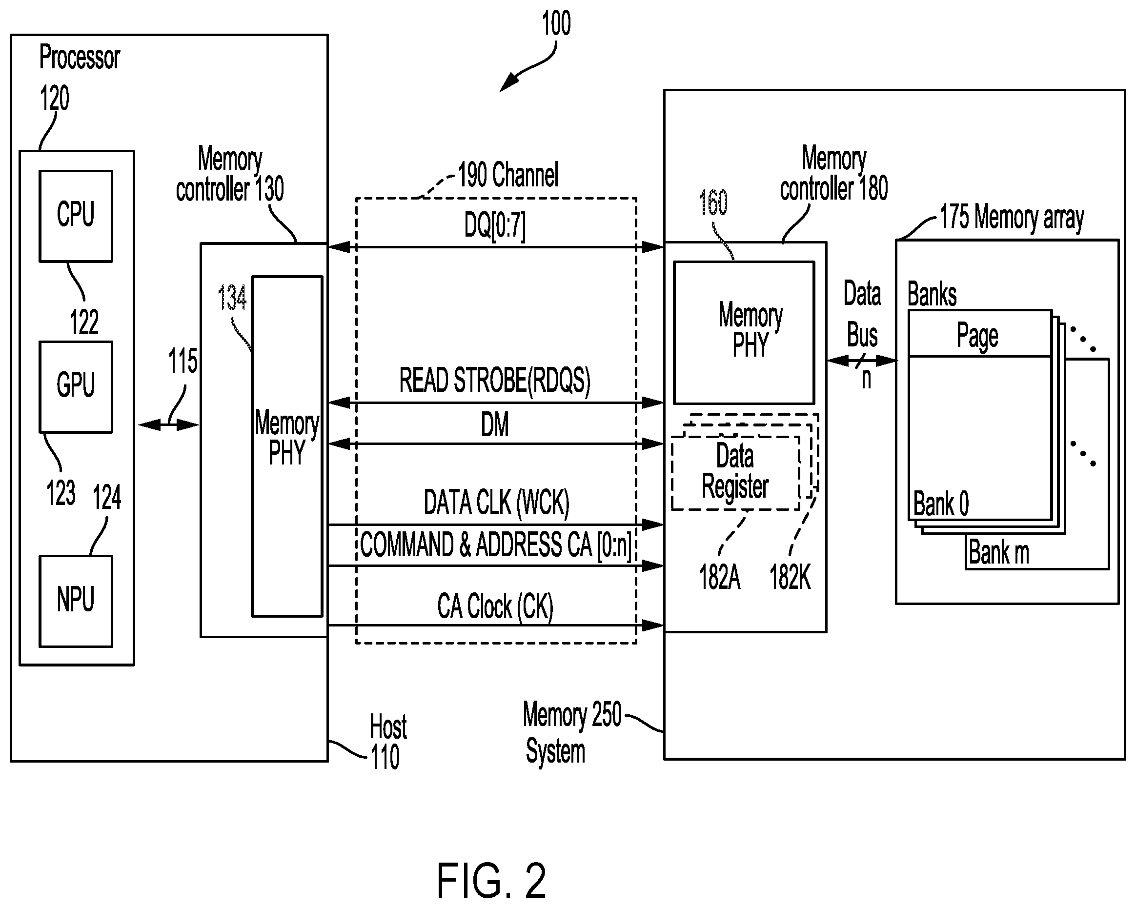 Patent US12613812 Figure 2 – Method and apparatus for scalable exclusive access management in memory systems
