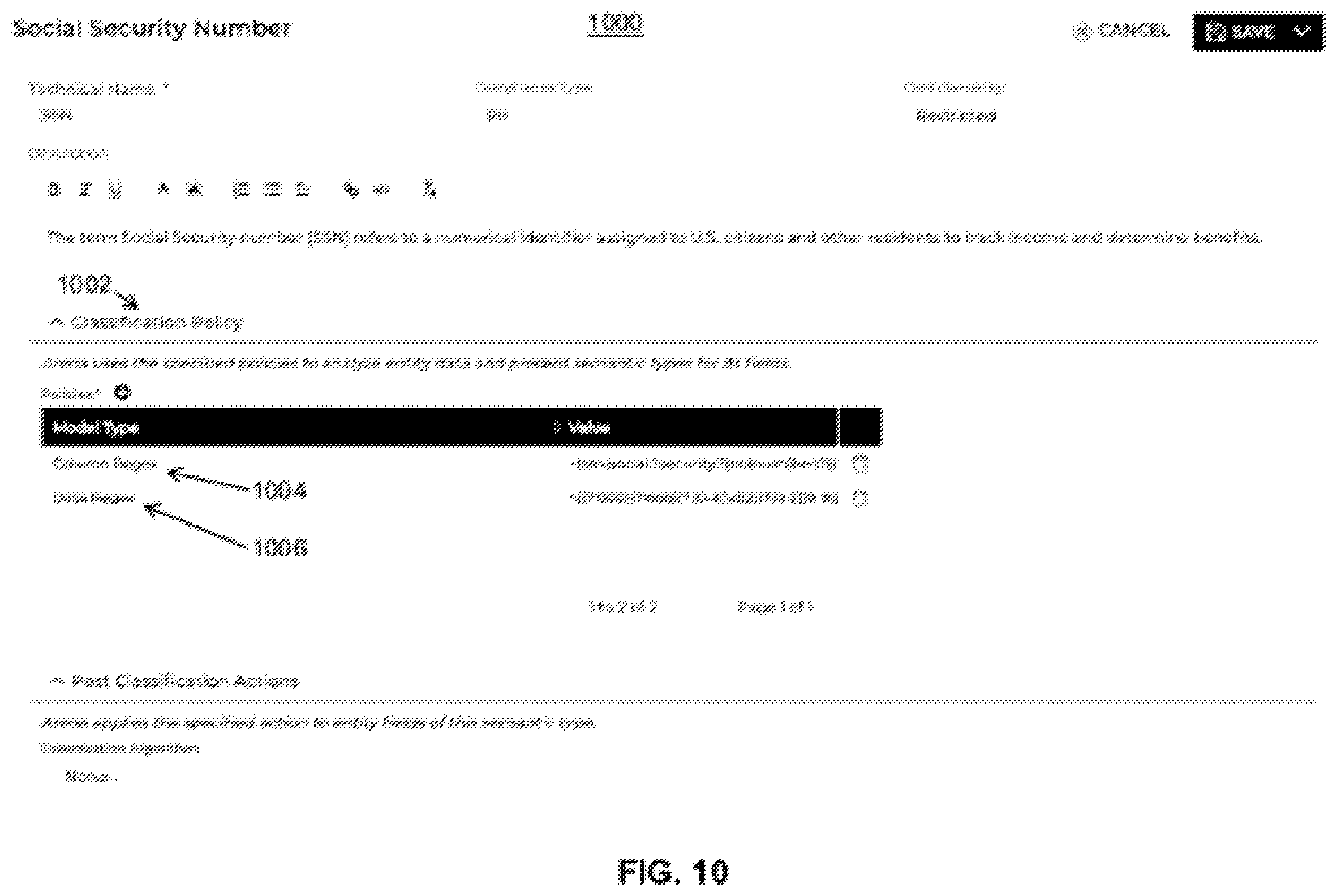 Patent US12613842 Figure 9 – Database and data structure management systems