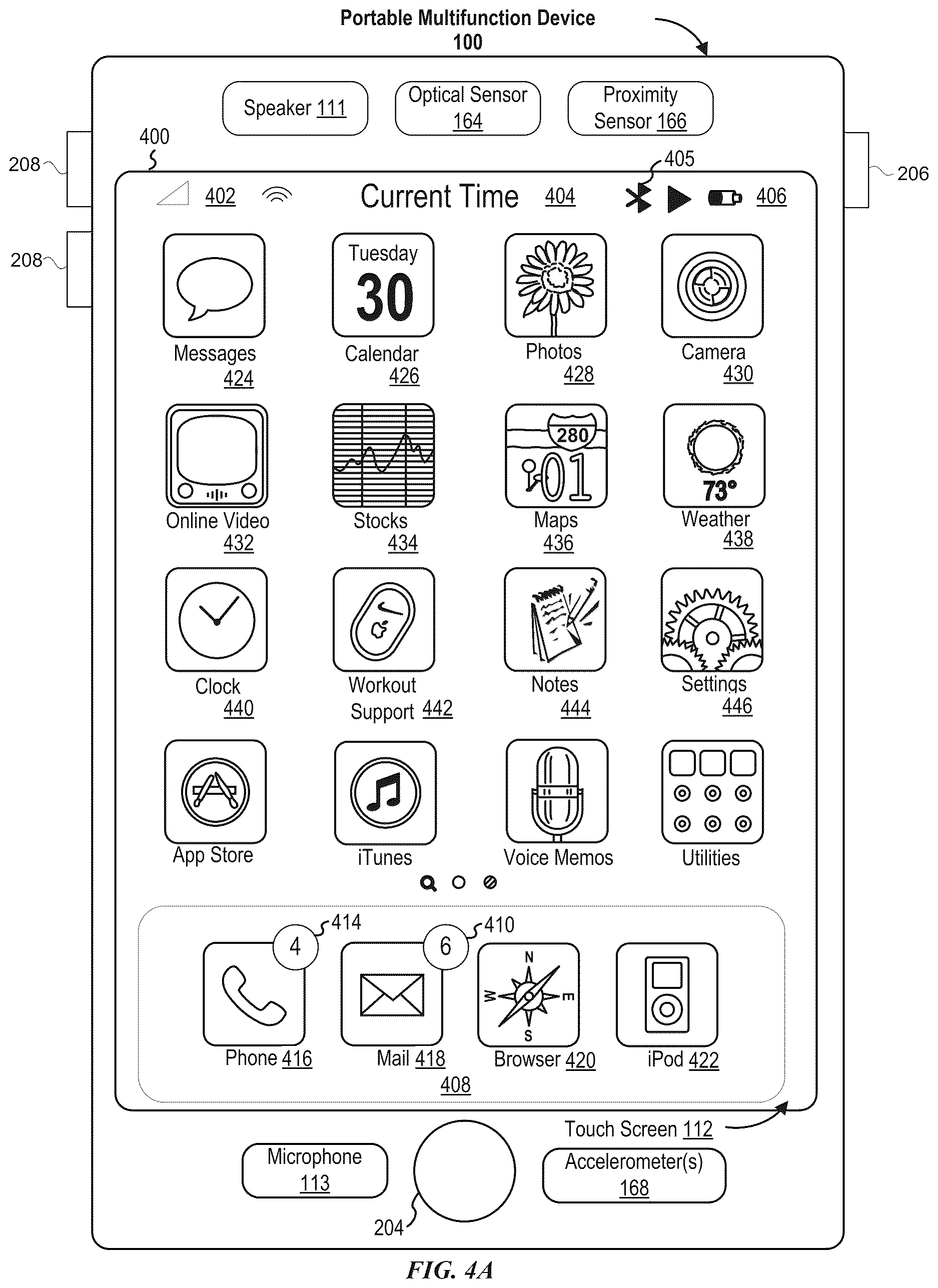 Patent US12613877 Figure 5 – User interfaces for searching in messages