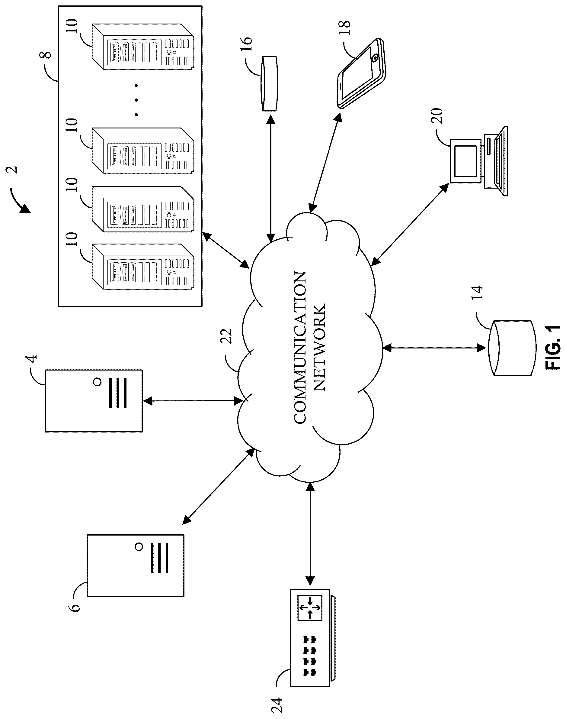 Patent US12613898 — Systems and methods for data-driven query and response generation — Figure 1
