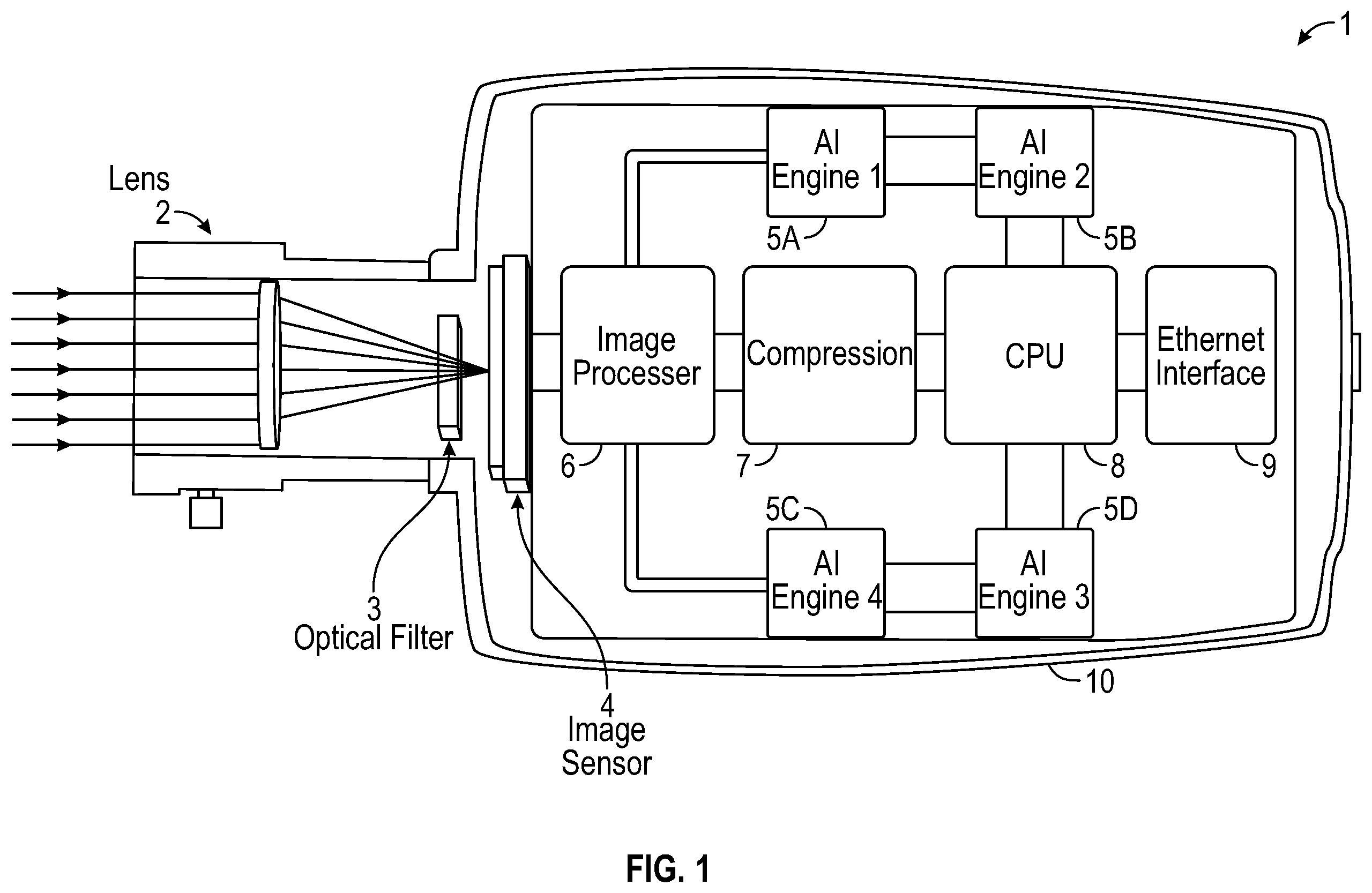 Patent US12613960 — Network based side channel attack (SCA) detection — Figure 1