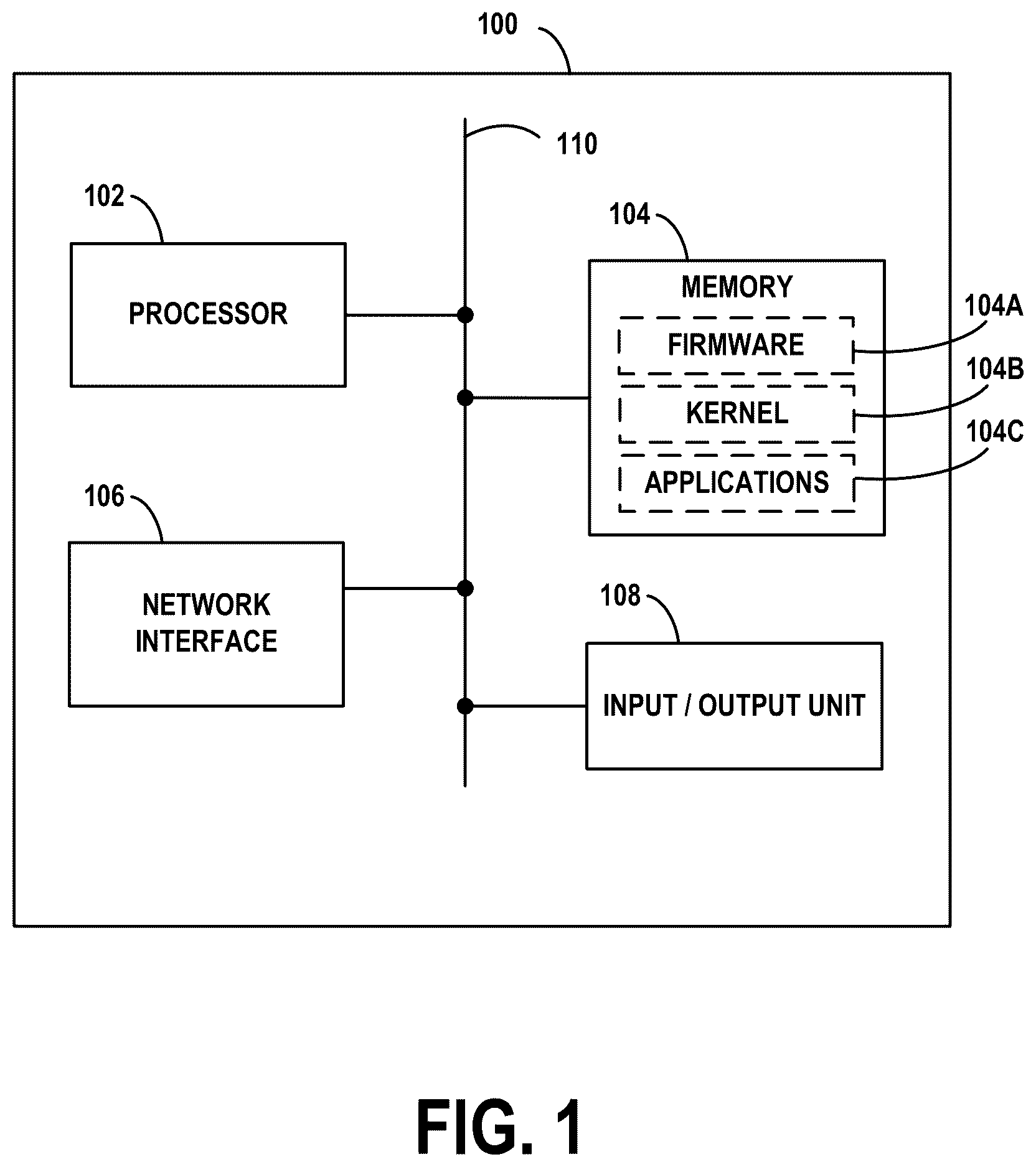 Patent US12613990 Figure 1 – Automated file information population exhibiting reduced storage and bandwidth and increased security