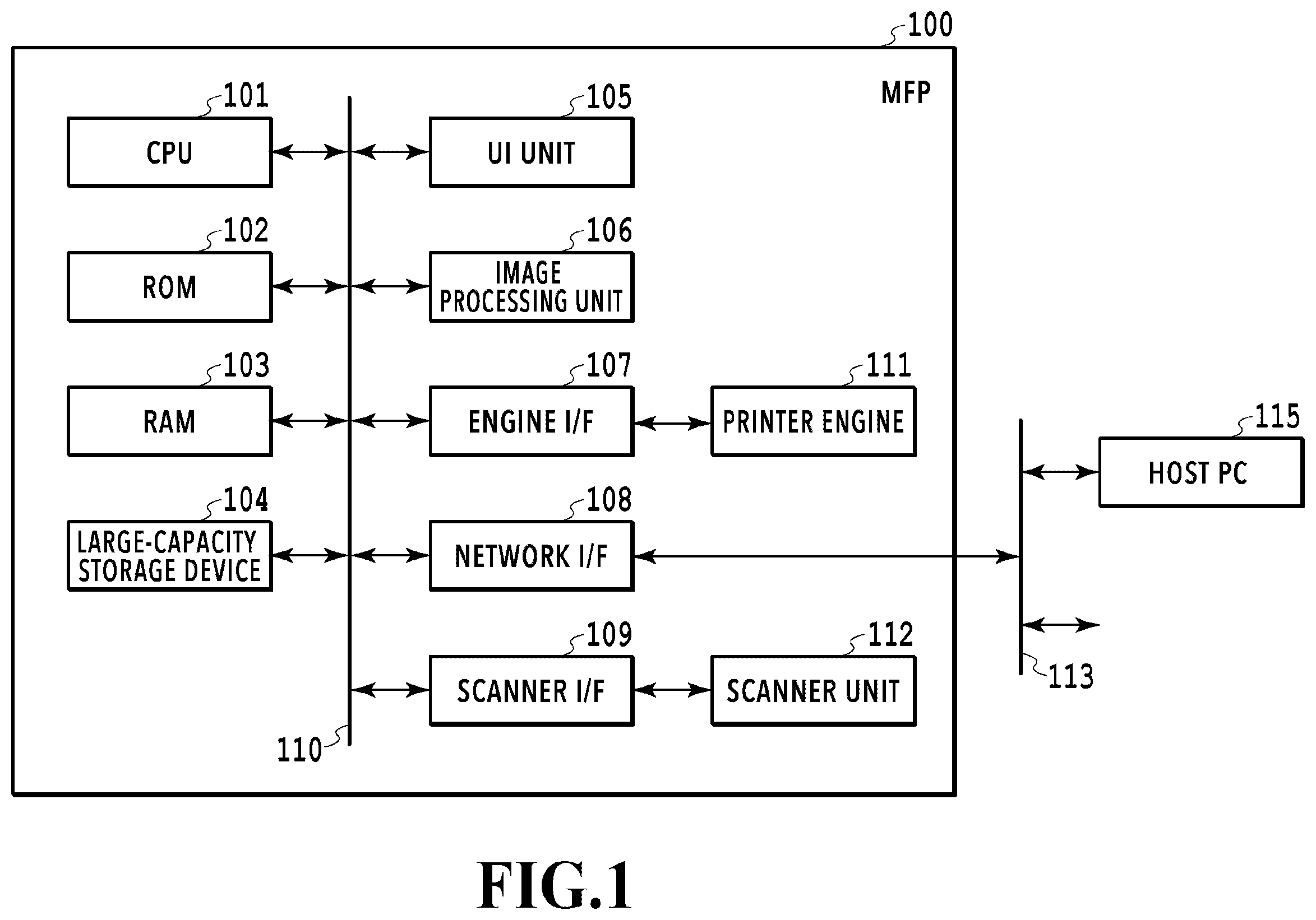 Patent US12614032 — Image processing apparatus, image processing method, and storage medium — Figure 1