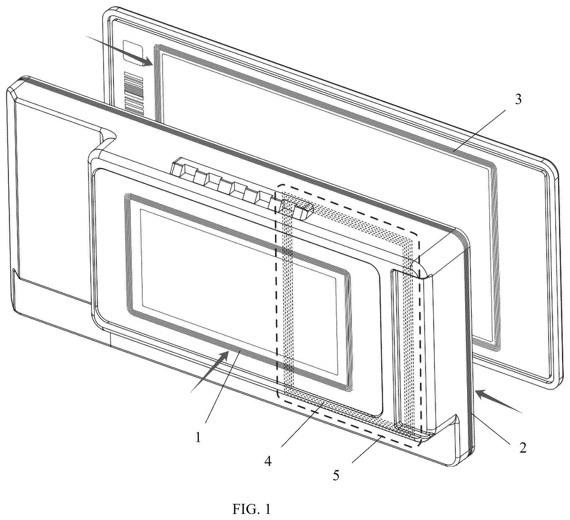Patent US12614051 Figure 1 – Electronic shelf label