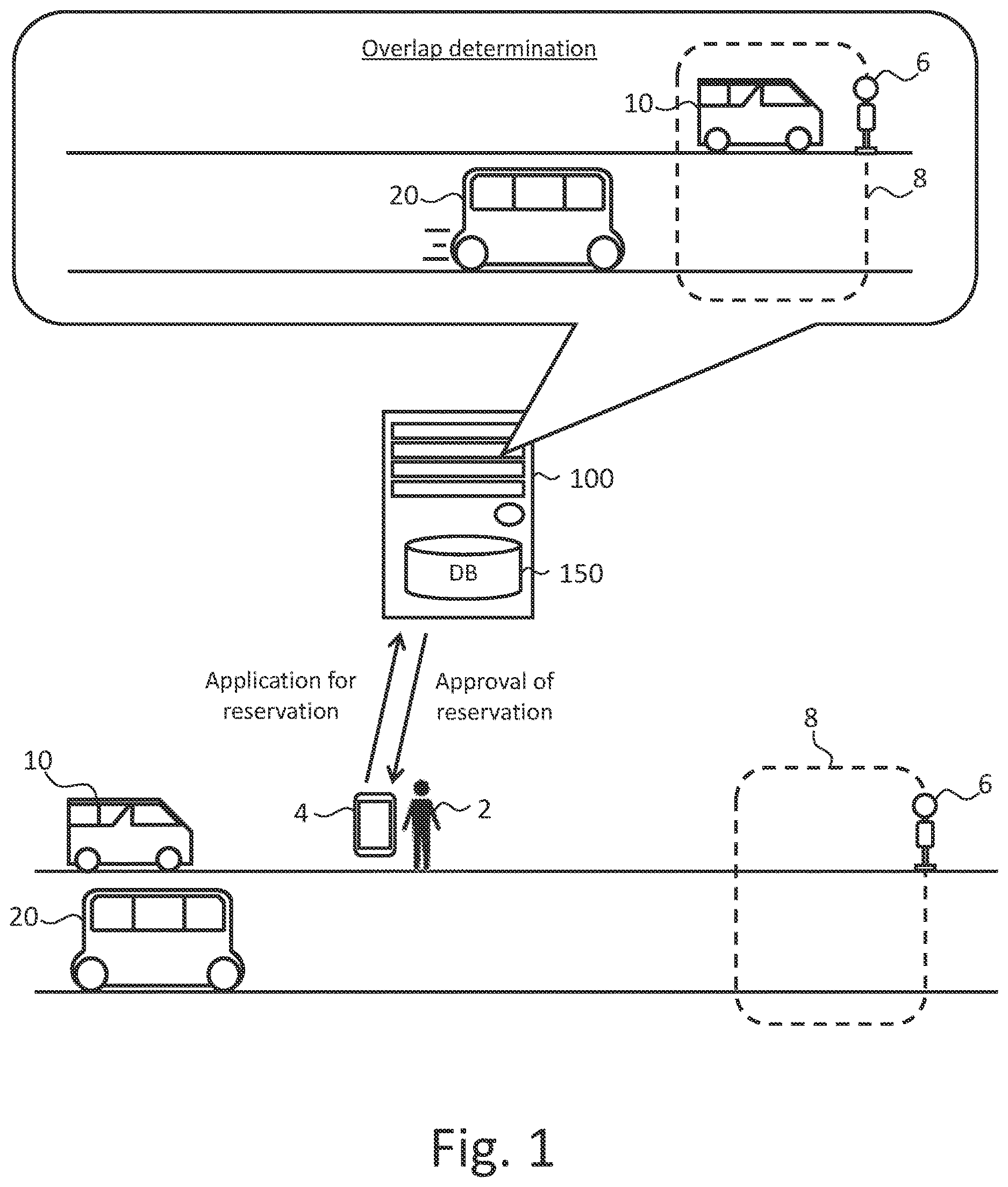 Patent US12614126 — Method and apparatus for managing operation of transportation service vehicle, and non-transitory computer-readable storage medium — Figure 1