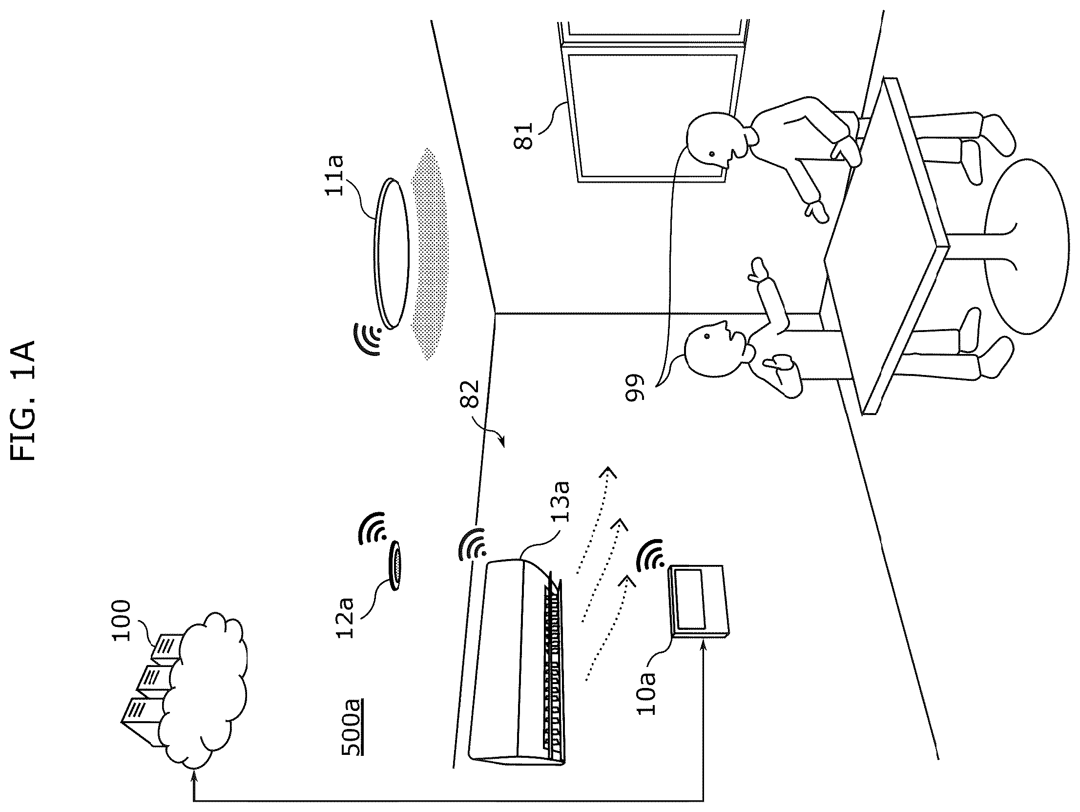 Patent US12614128 — Zone assignment system, zone assignment method, and recording medium — Figure 1