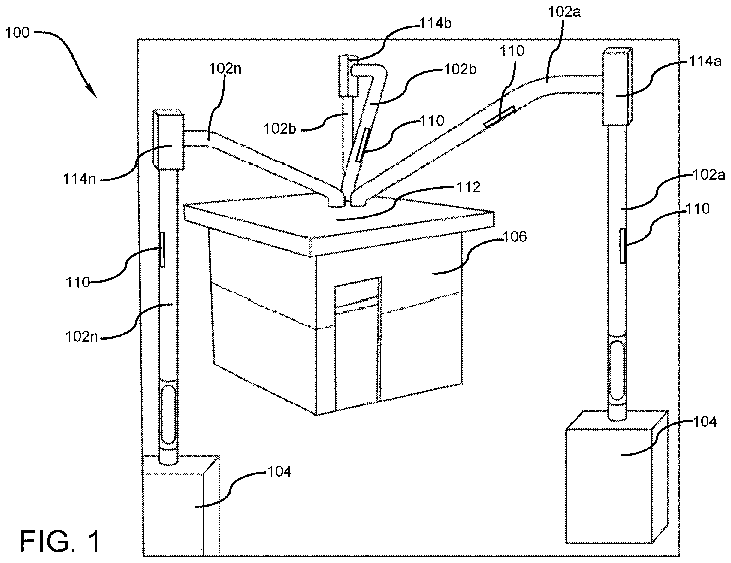 Patent US12614163 — Pneumatic payment system for gas stations and method of use — Figure 1