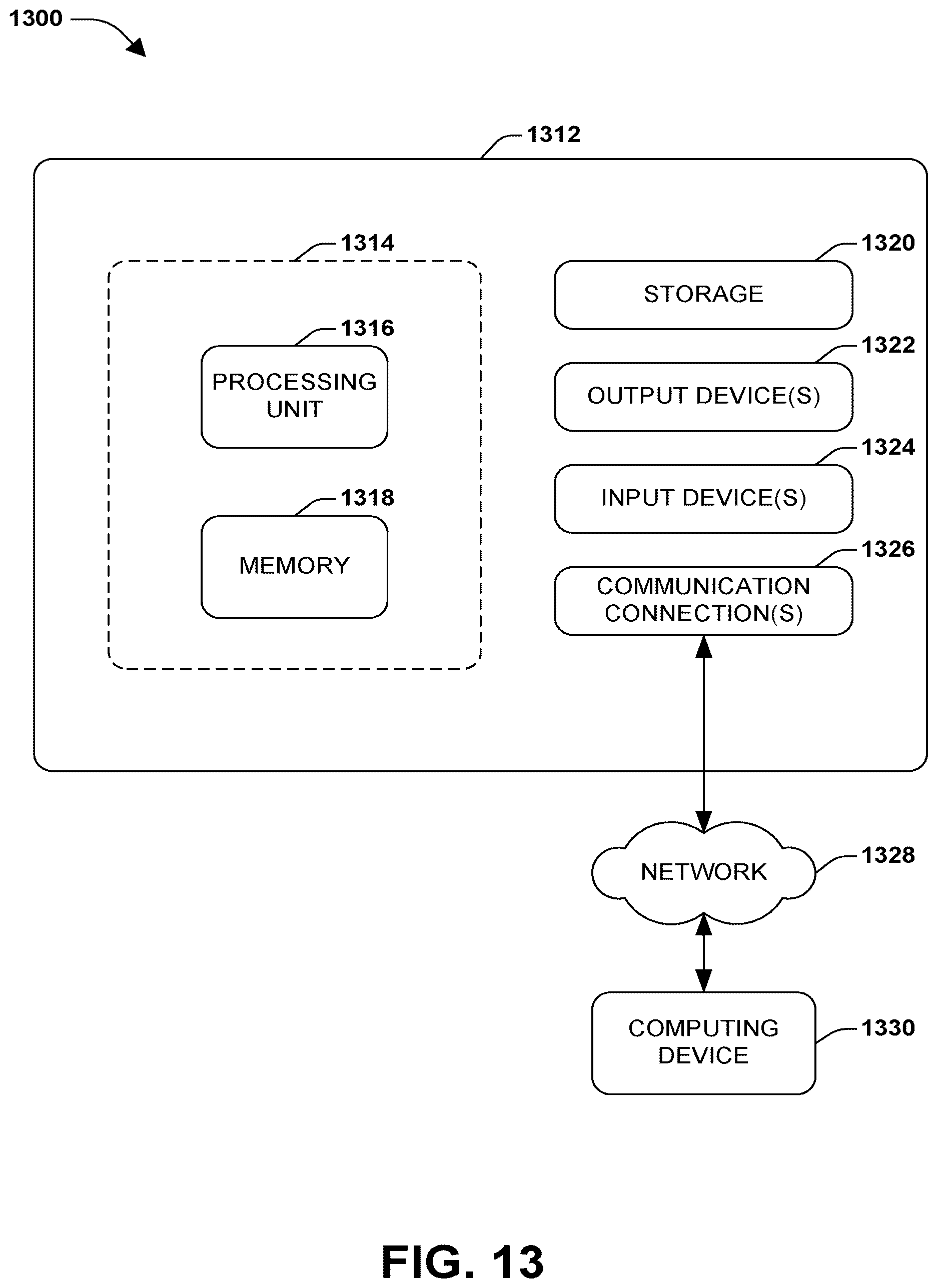 Patent US12614205 Figure 13 – Banking interface