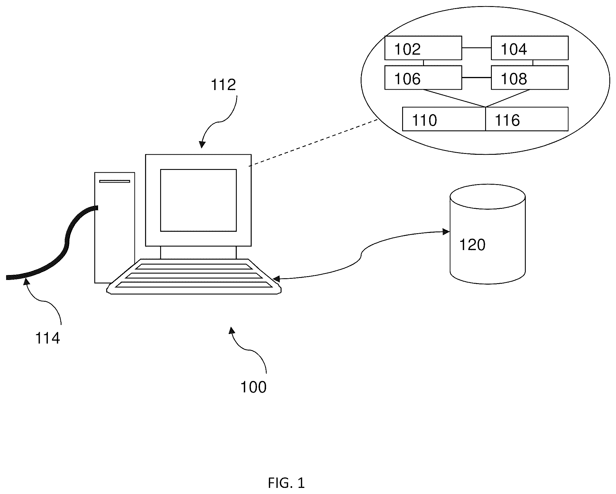 Patent US12614268 — System for assessing a damage condition of a vehicle and a platform for facilitating repairing or maintenance services of a vehicle — Figure 1